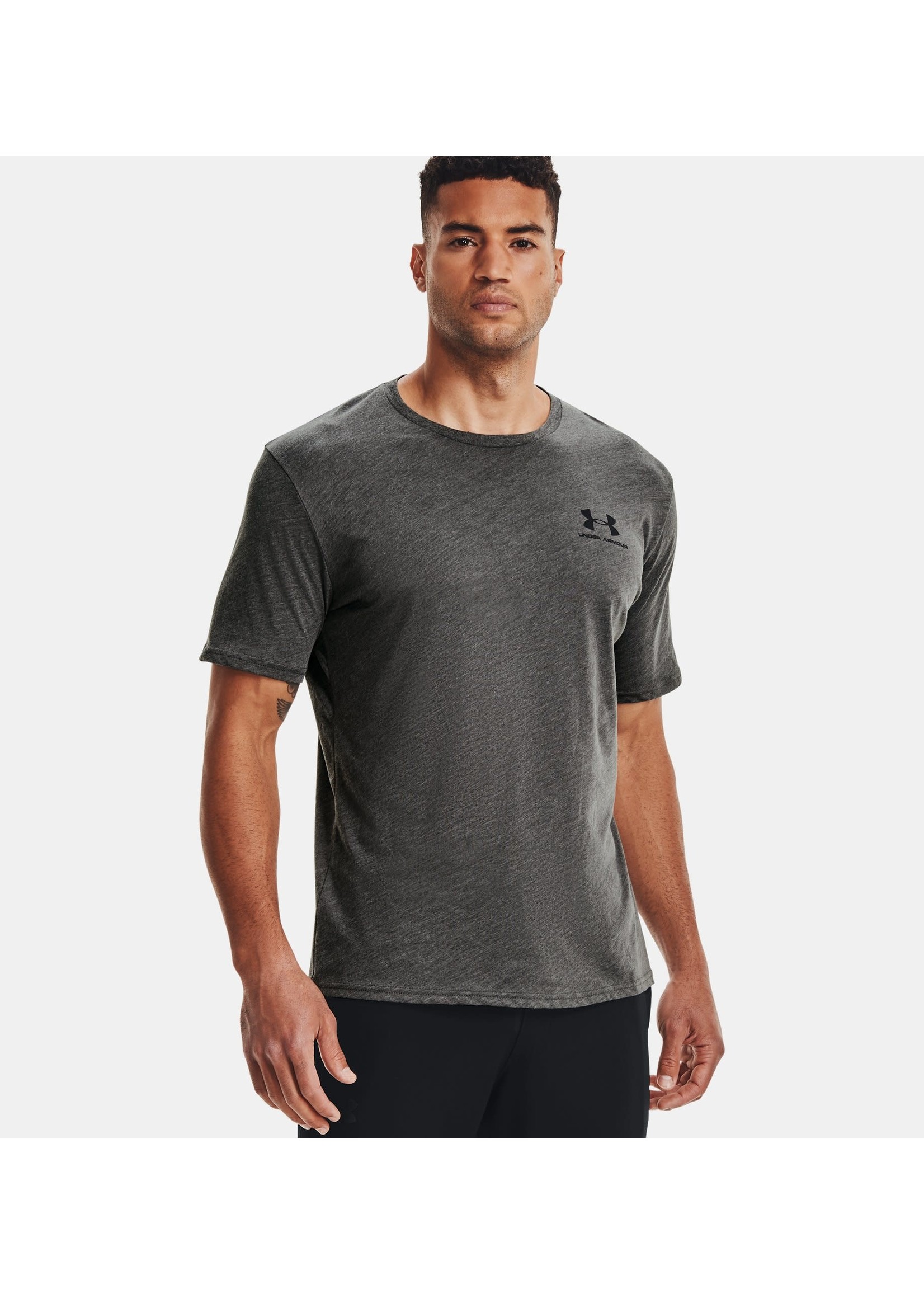 UNDER ARMOUR T-shirt Sportstyle avec logo à gauche