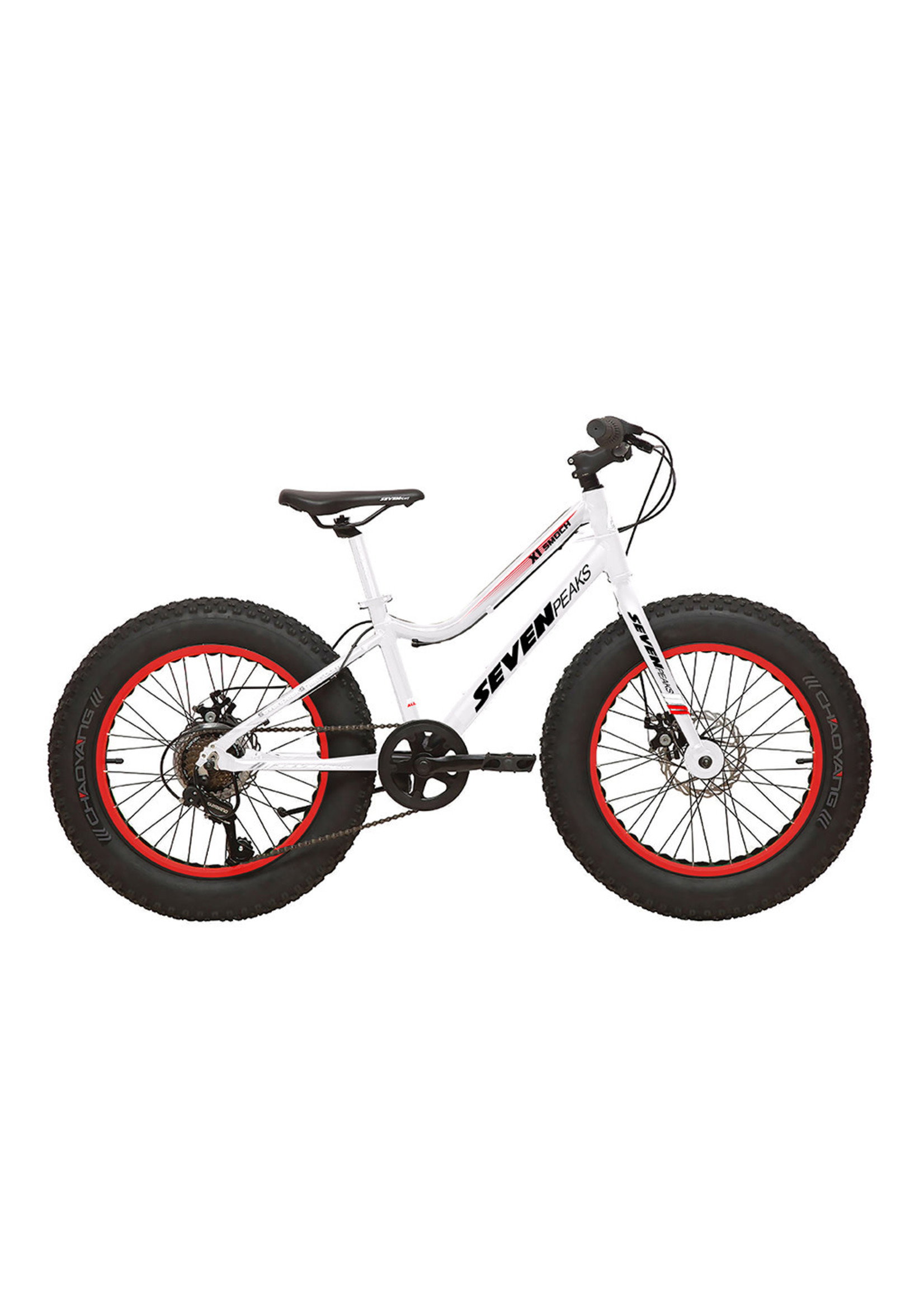 SEVEN PEAKS Fat Bike JUNIOR X1 Smoch / 20" / Blanc