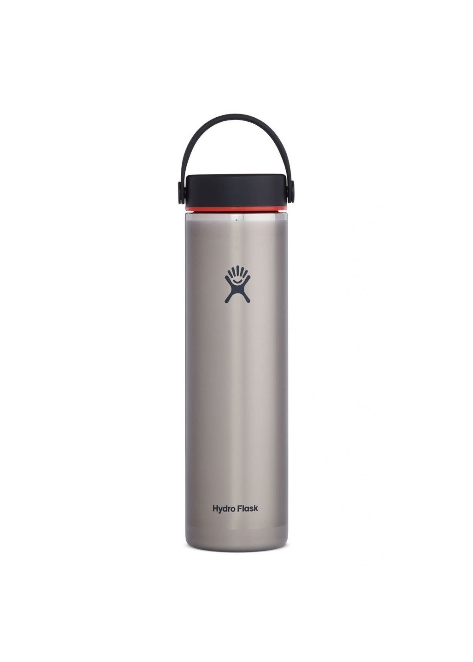 HYDRO FLASK Bouteille légère à grand goulot Trail - Couvercle Flex - 24 oz