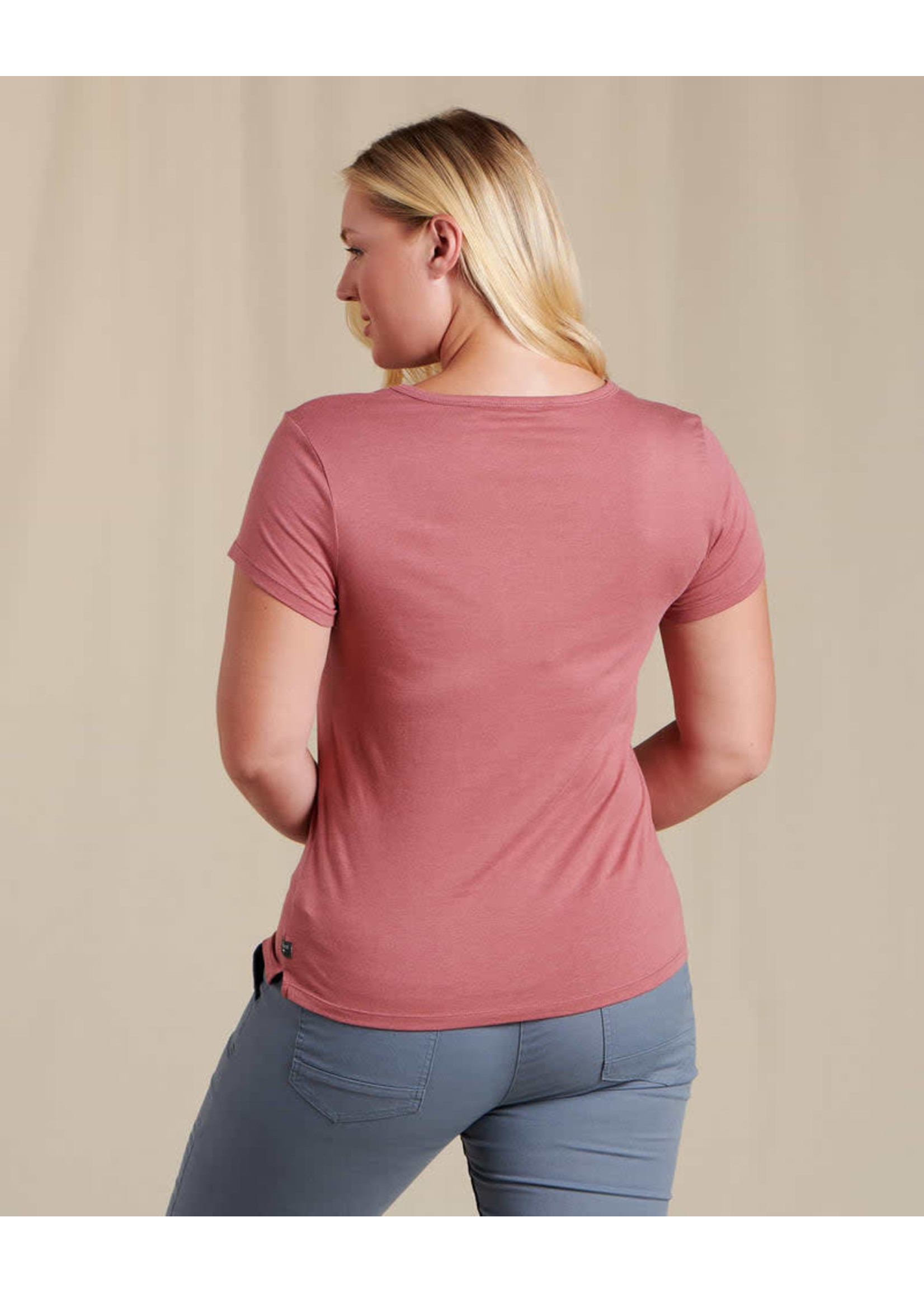 TOAD & CO T-shirt ROSE (Femme)