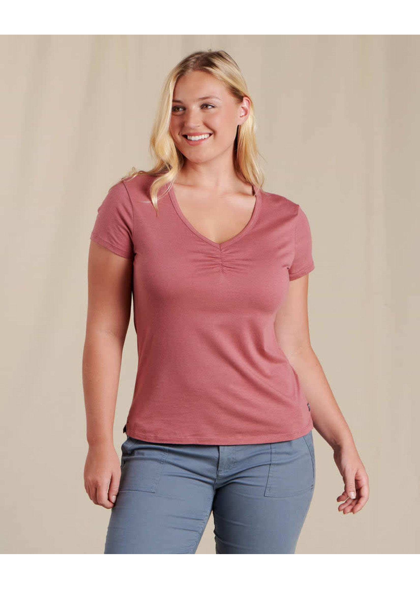 TOAD & CO T-shirt ROSE (Femme)