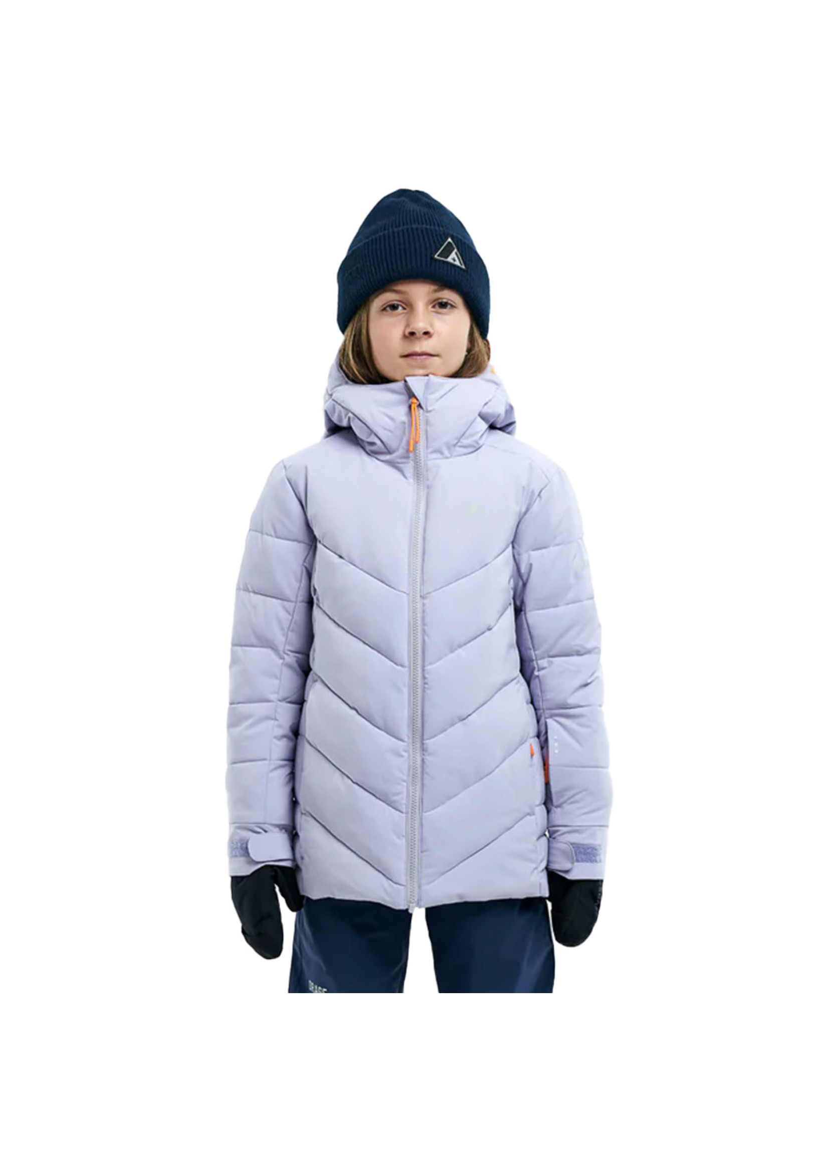 KID NORTH DOWN HOODED JACKET - Le Pédalier