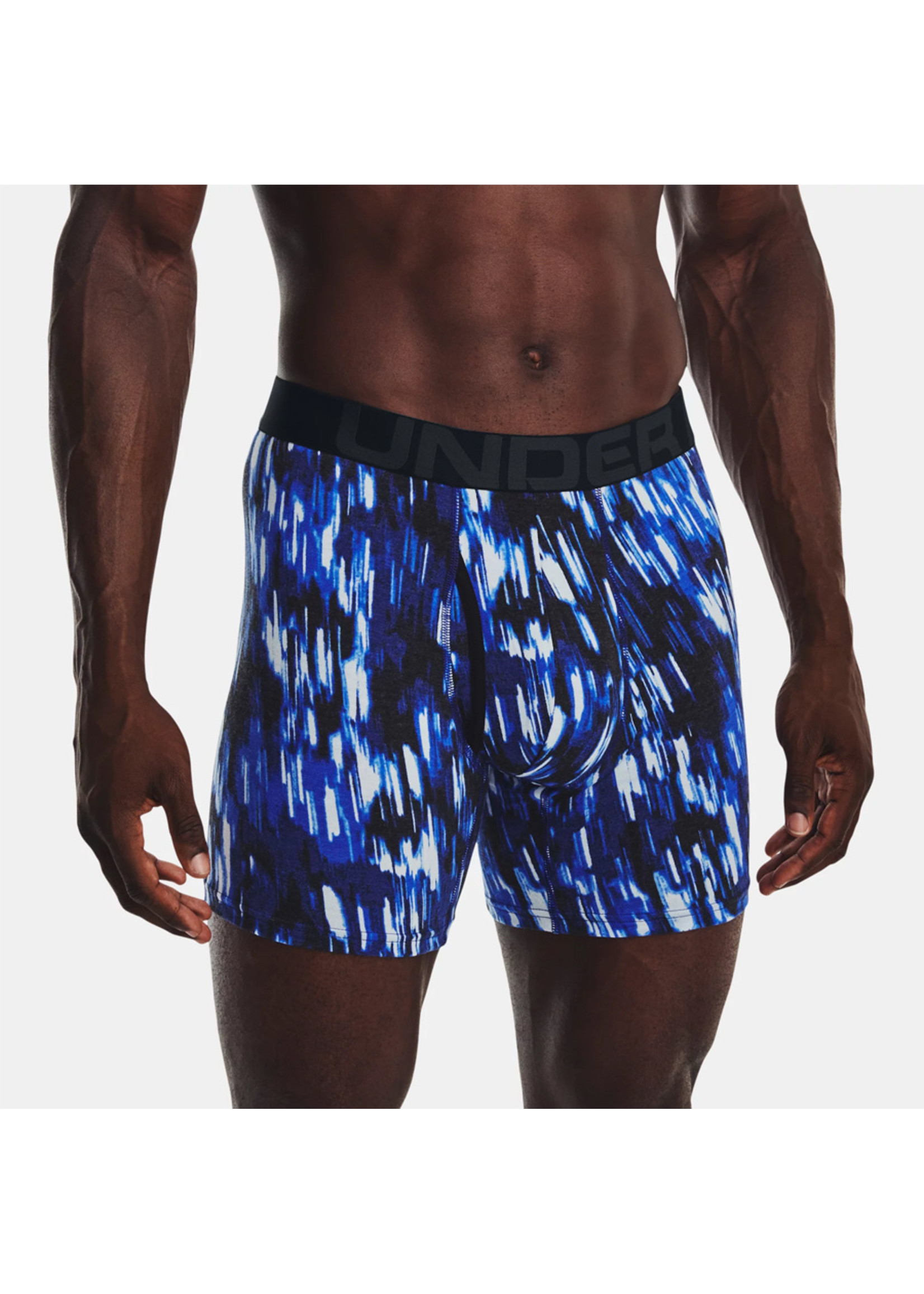 UNDER ARMOUR Boxers CHARGED COTTON 6" BOXERJOCK - paquet de 3 (Homme)