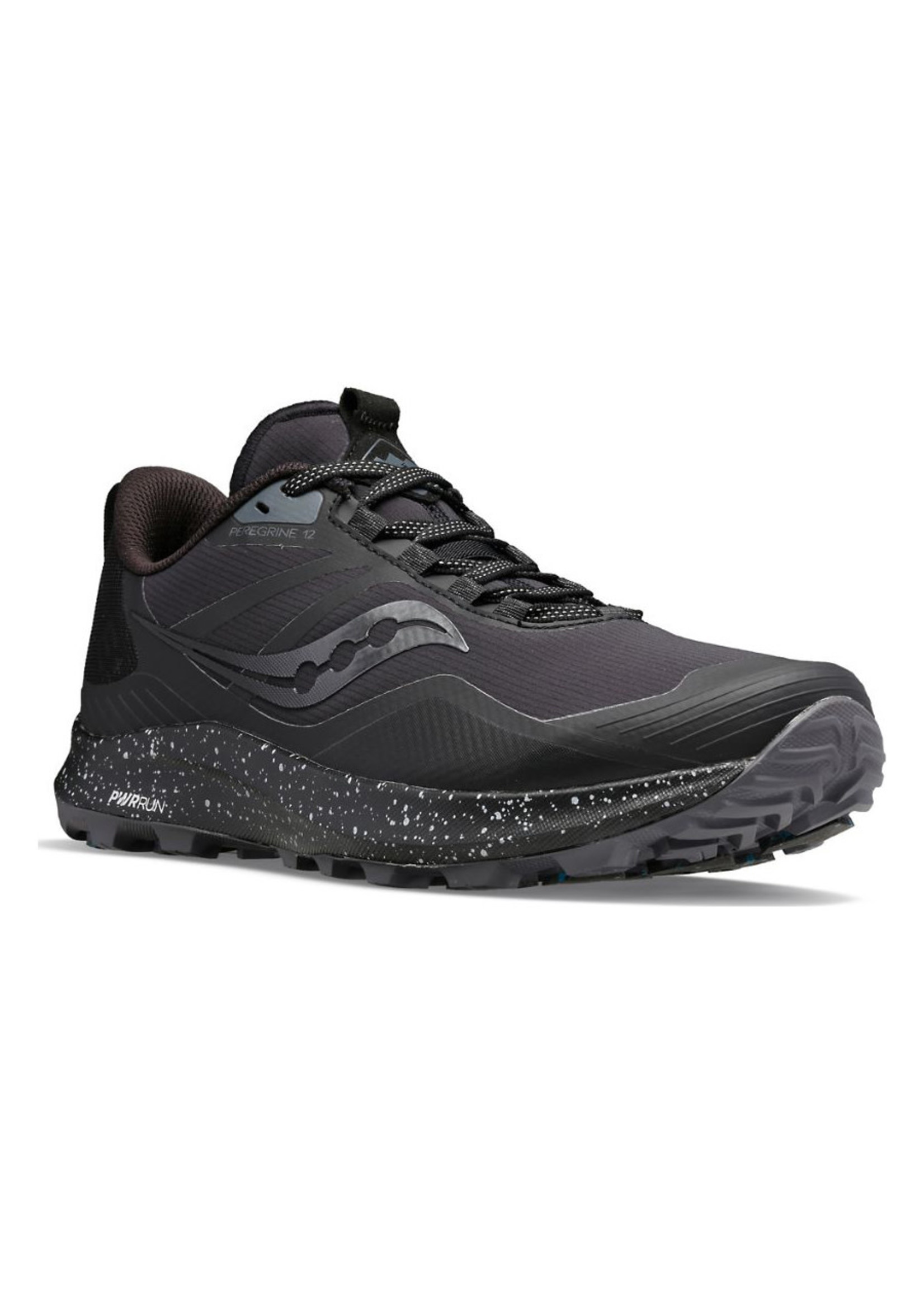 SAUCONY Souliers PEREGRINE ICE+ 3 / Noir & Shadow (Homme)