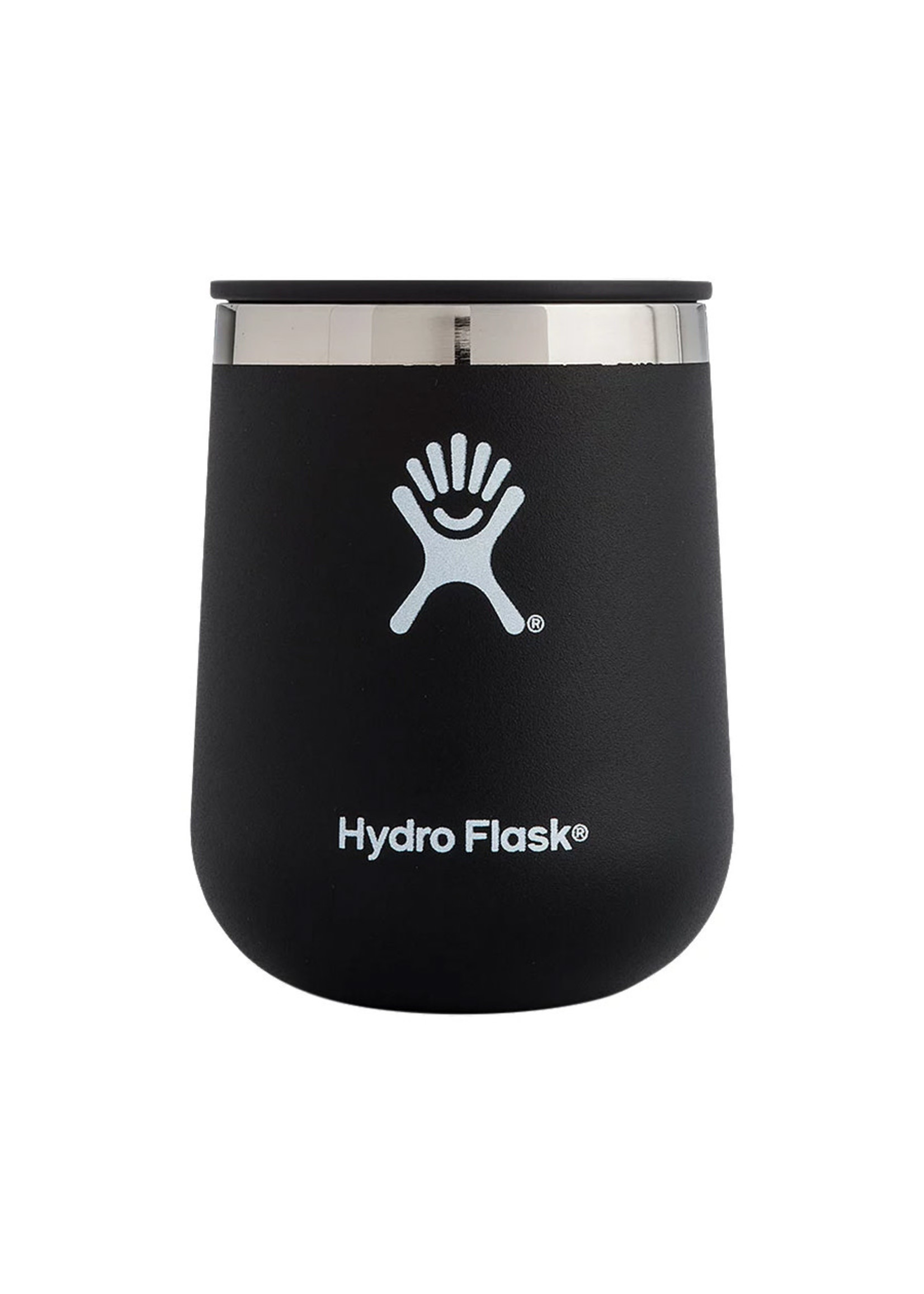 HYDRO FLASK GOBELET À VIN EN CÉRAMIQUE 10 OZ NOIR