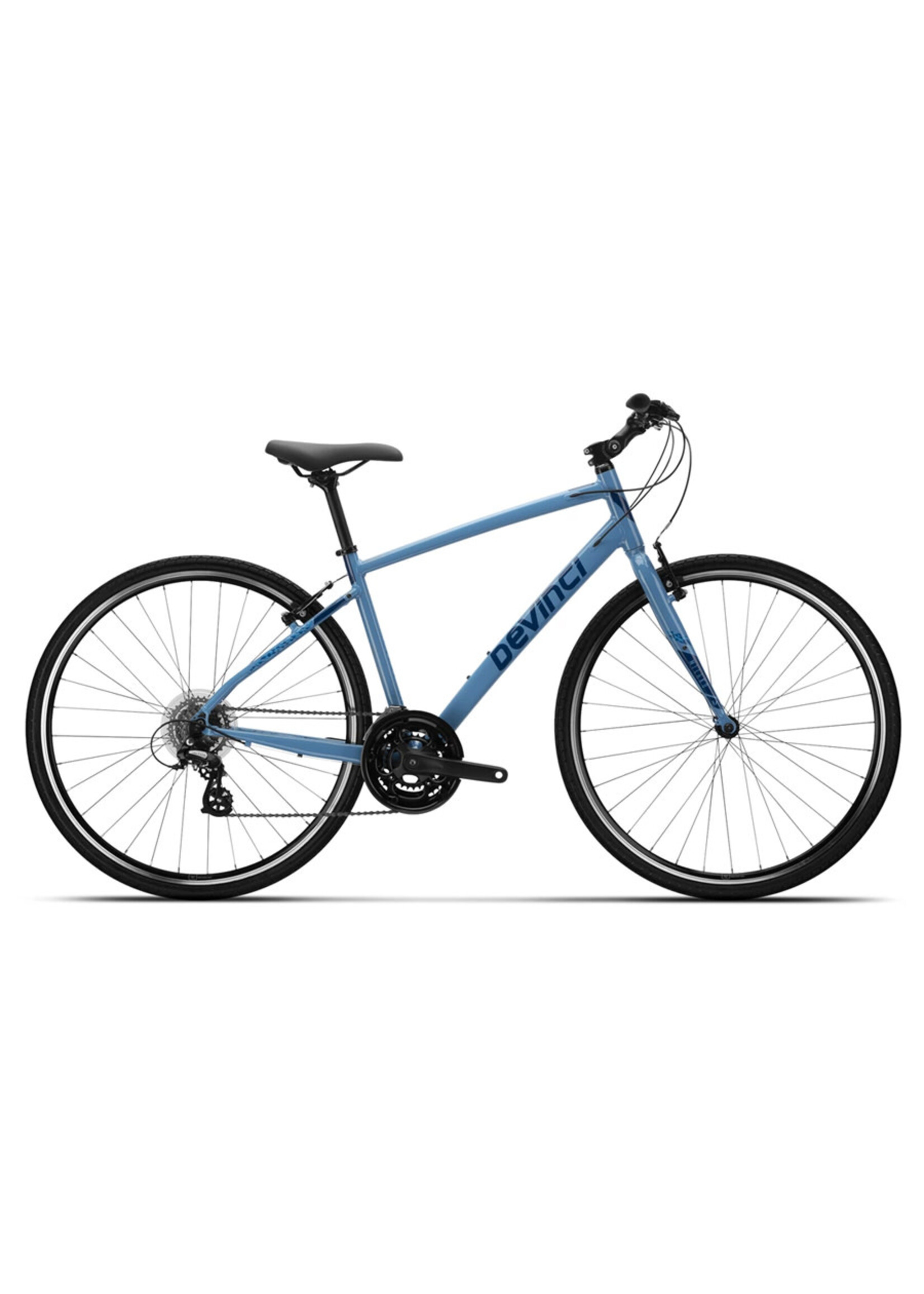 DEVINCI Vélo Milano Altus 21s Cavalry Bleu Grand