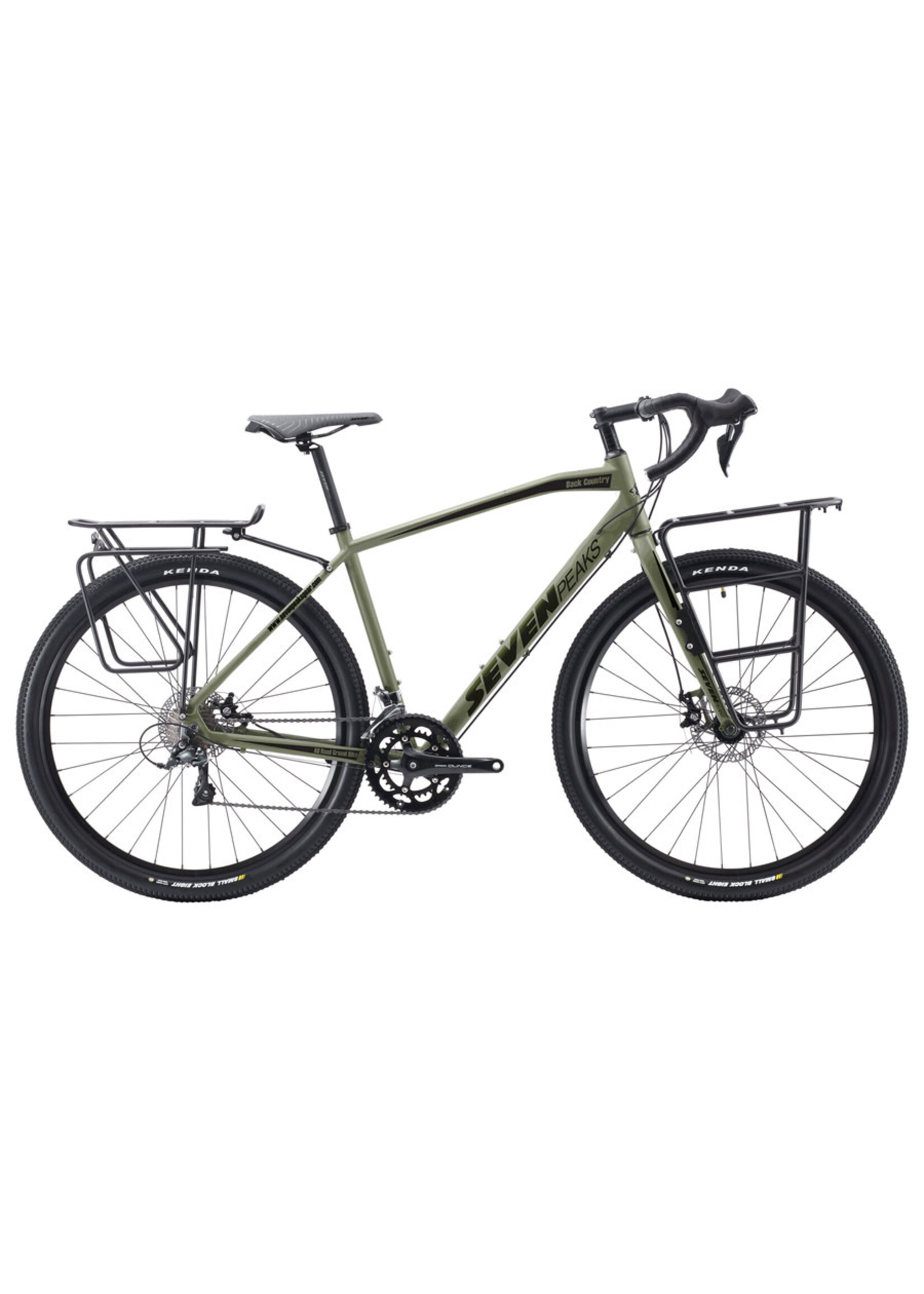 BACK COUNTRY CAMO GREEN 19" Le Pédalier