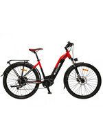 SEVEN PEAKS Vélo E-One 9R 500W/14A / Noir & rouge