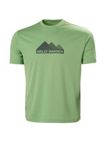HELLY HANSEN T-shirt HH TECH GRAPHIC / Vert Jade 2.0