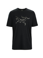 ARC'TERYX T-shirt en laine mérinos IONIA LOGO / Noir (Homme)