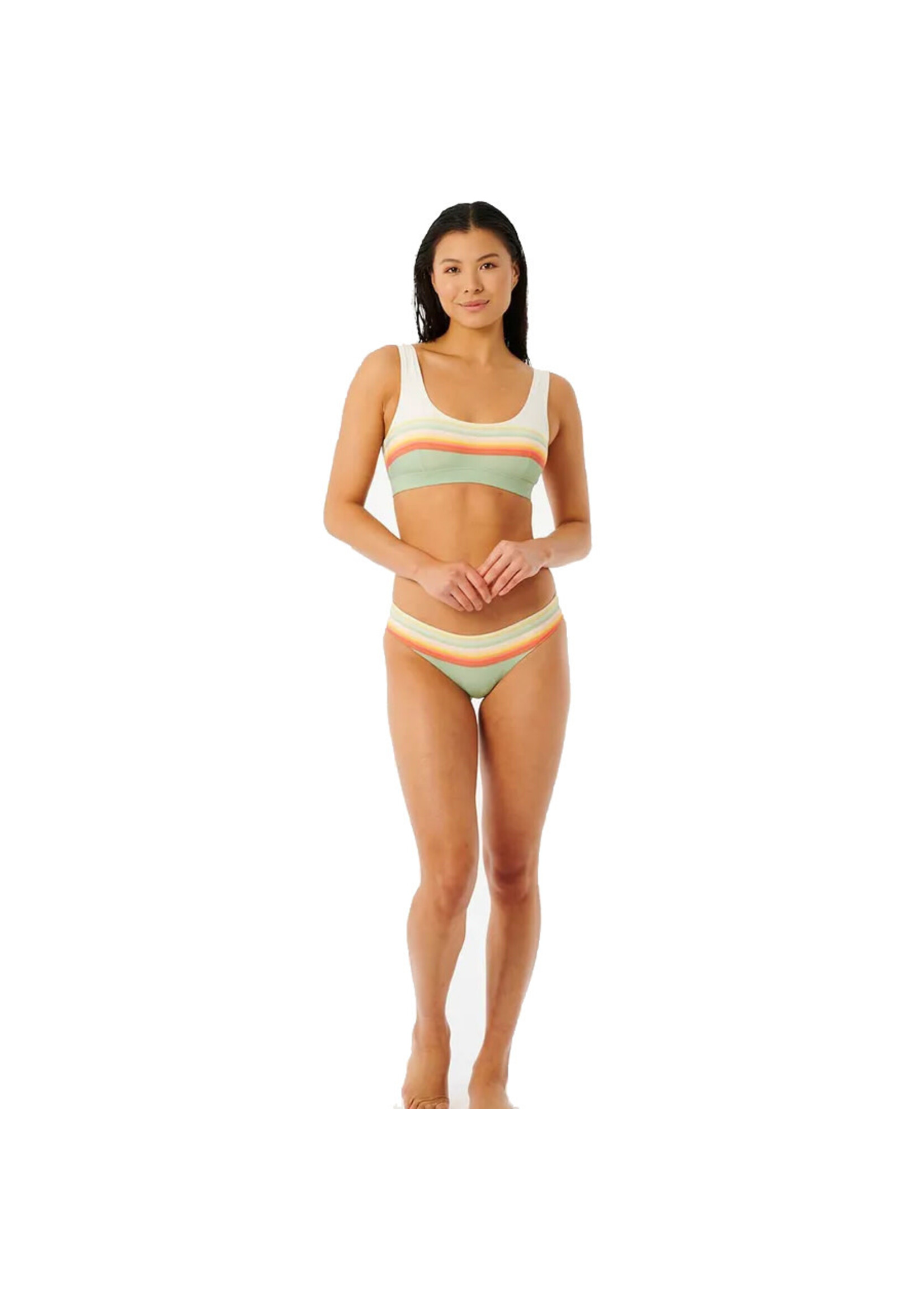 RIP CURL Bas de bikini SURF REVIVAL CHEEKY / Vert (Femme)