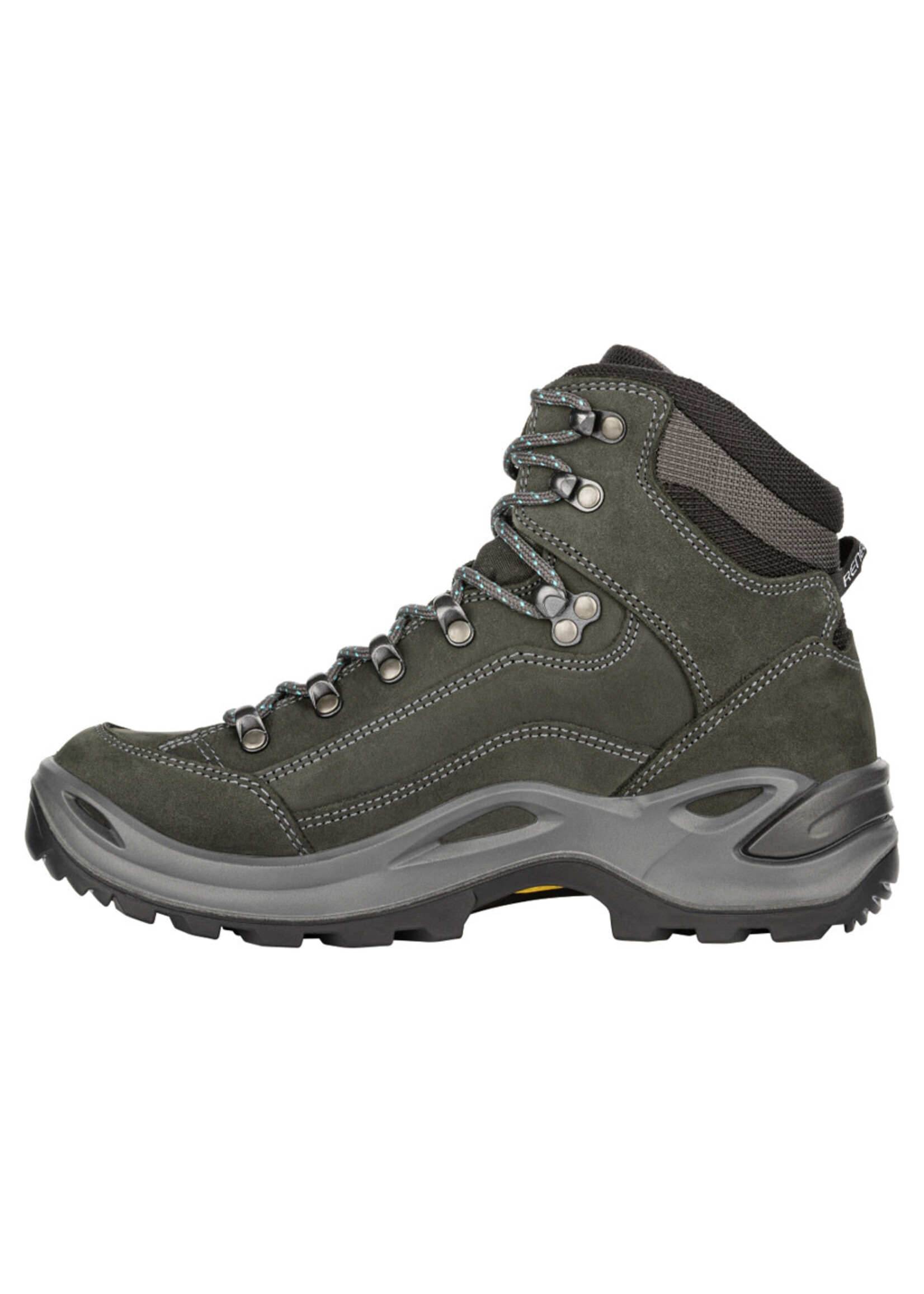 LOWA Bottes RENEGADE GTX MID / Asphalte & turquoise