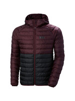 HELLY HANSEN Veste à capuchon isolée BANFF / Rouge Hickory (Homme)