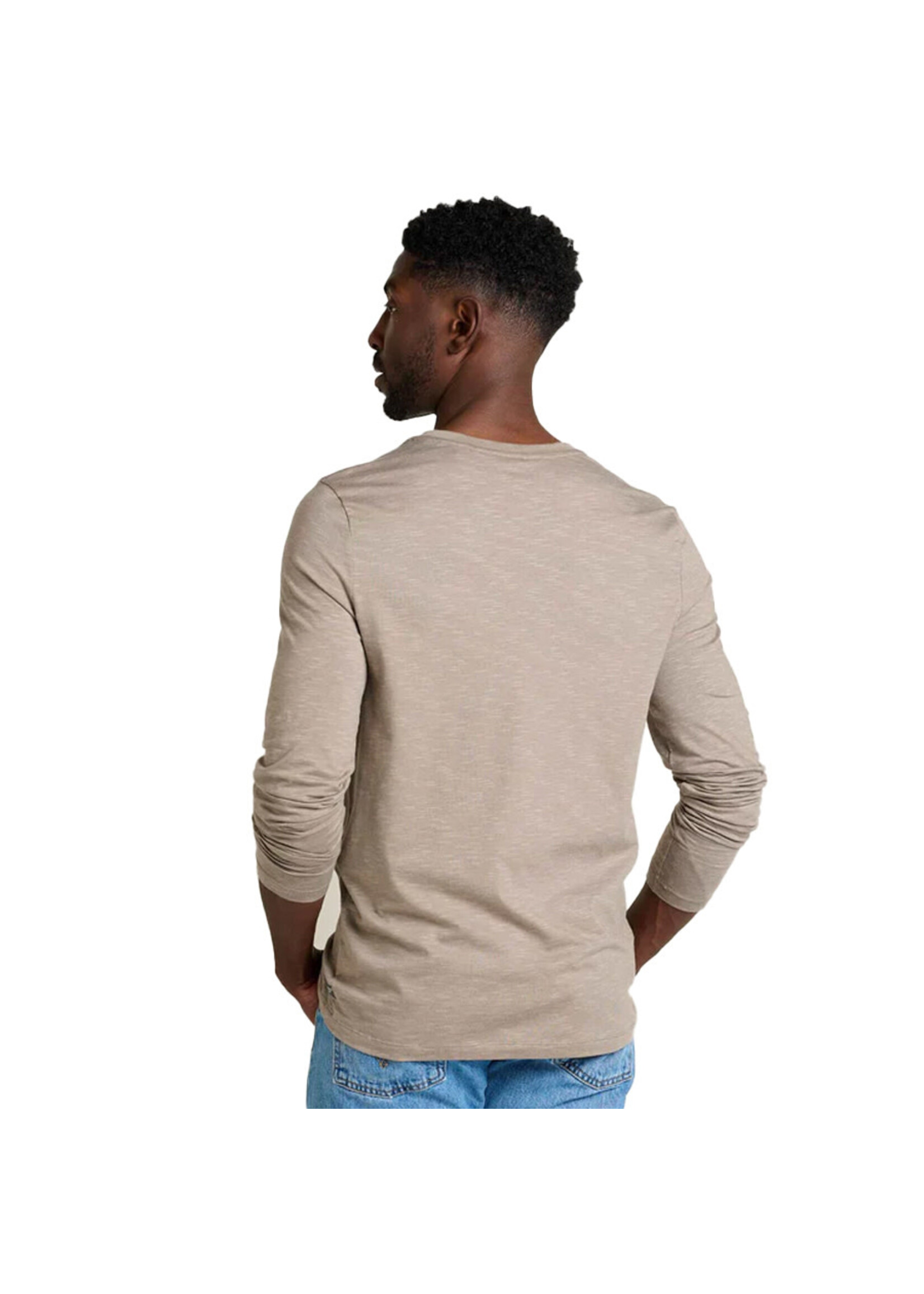 TOAD & CO T-shirt à manches longues TEMPO/ Chino Foncé (Homme)