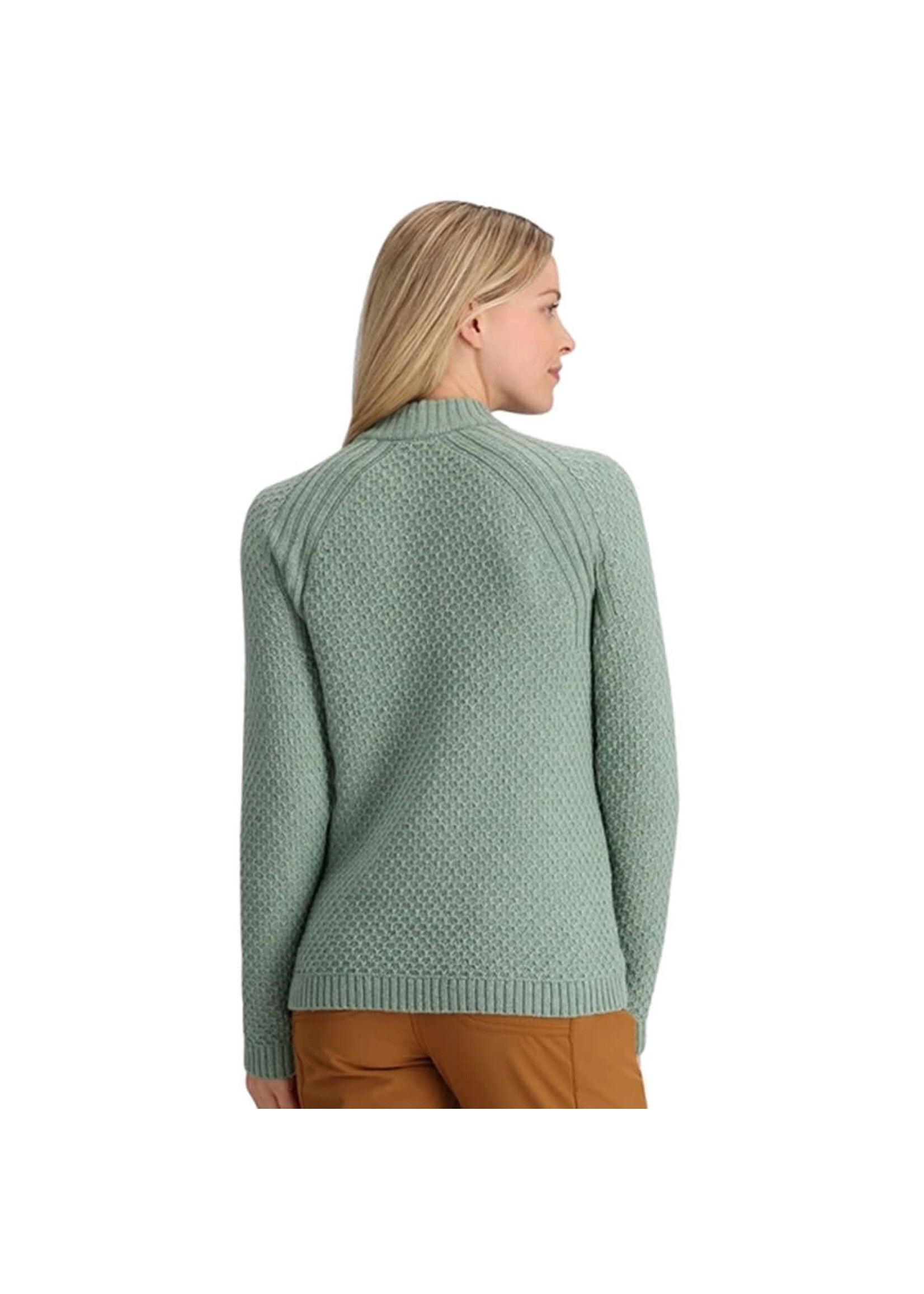 ROYAL ROBBINS Chandail WESTLANDS MOCK / Vert Sage Leaf