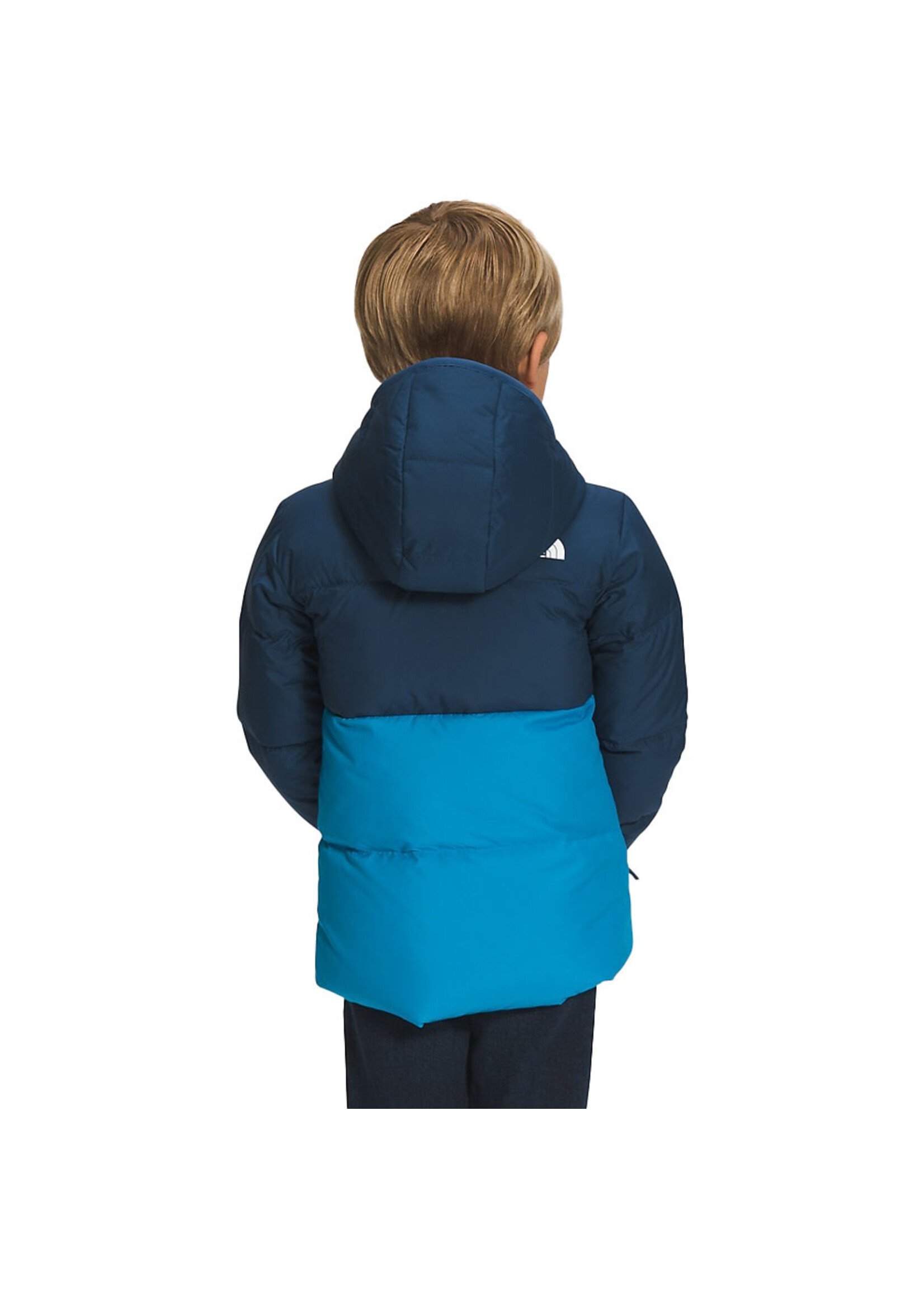 THE NORTH FACE Veste à capuchon en duvet NORTH / Bleu Shady (Enfant)