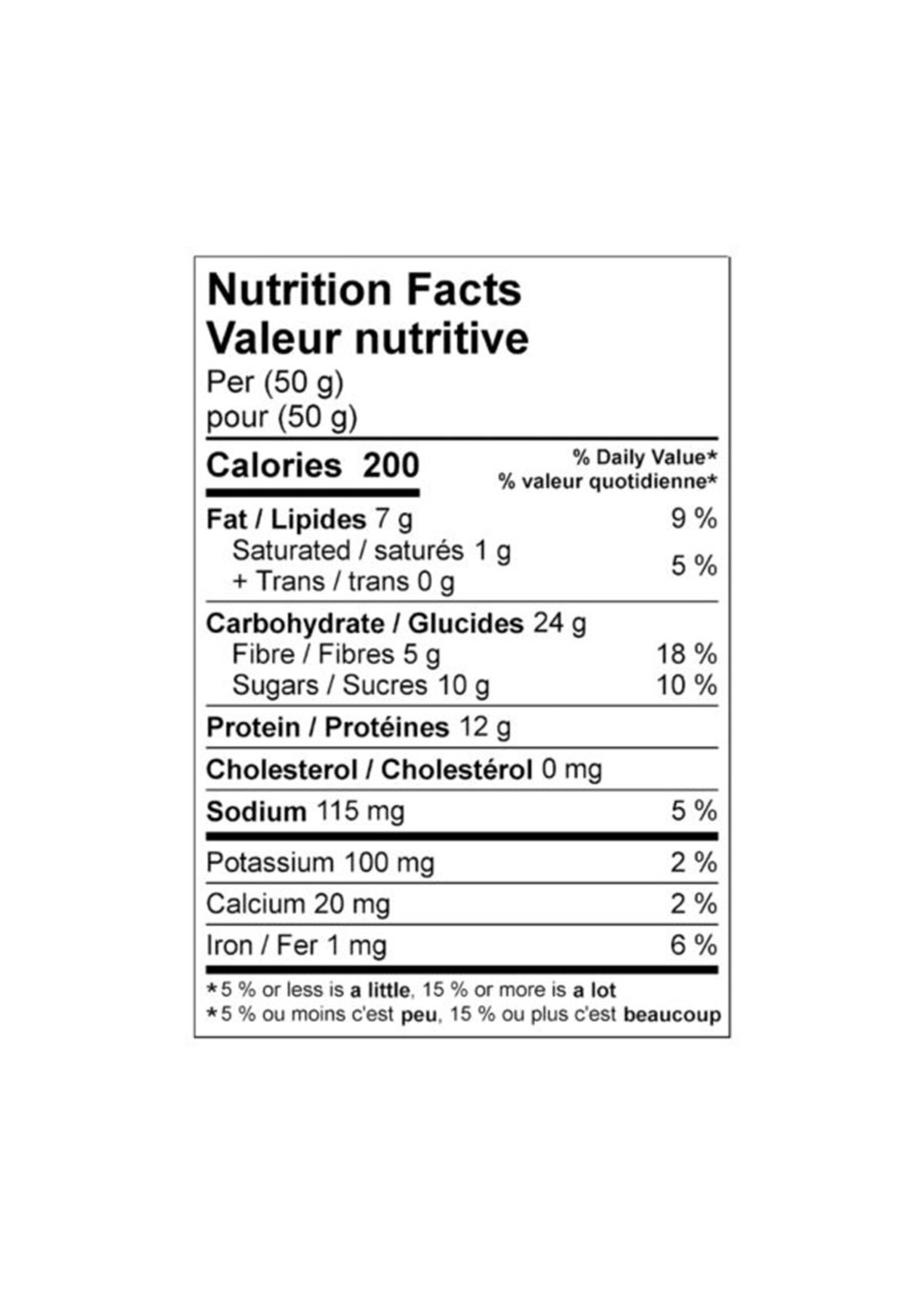 KRONO NUTRITION Barre protéinées 50g (12 g de protéines) / Caramel Salé Croquant