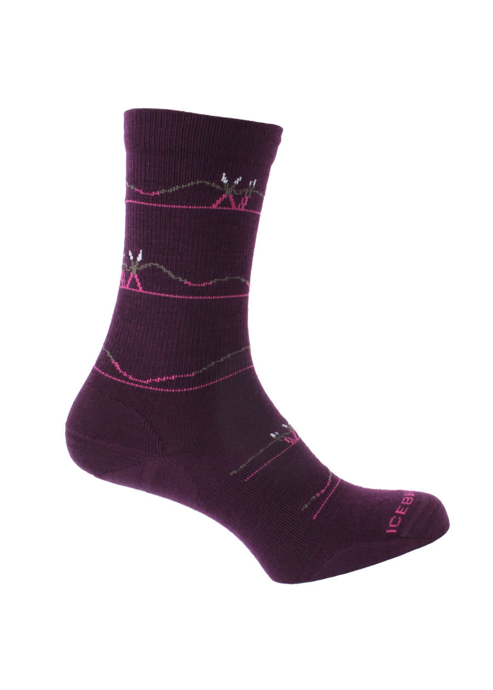 ICEBREAKER Chaussettes LIFESTYLE ULTRALIGHT CREW / Ski de fond (Femme)