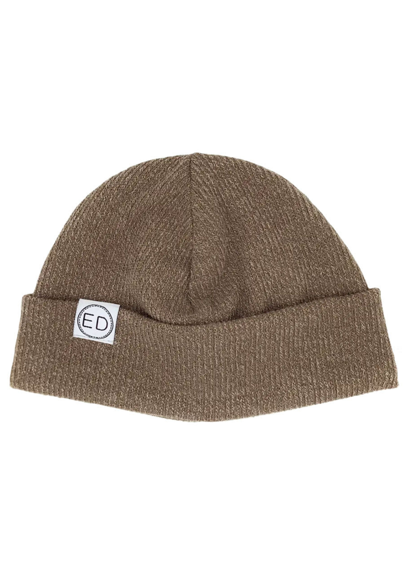 Tuque chinée / Taupe (Unisexe)