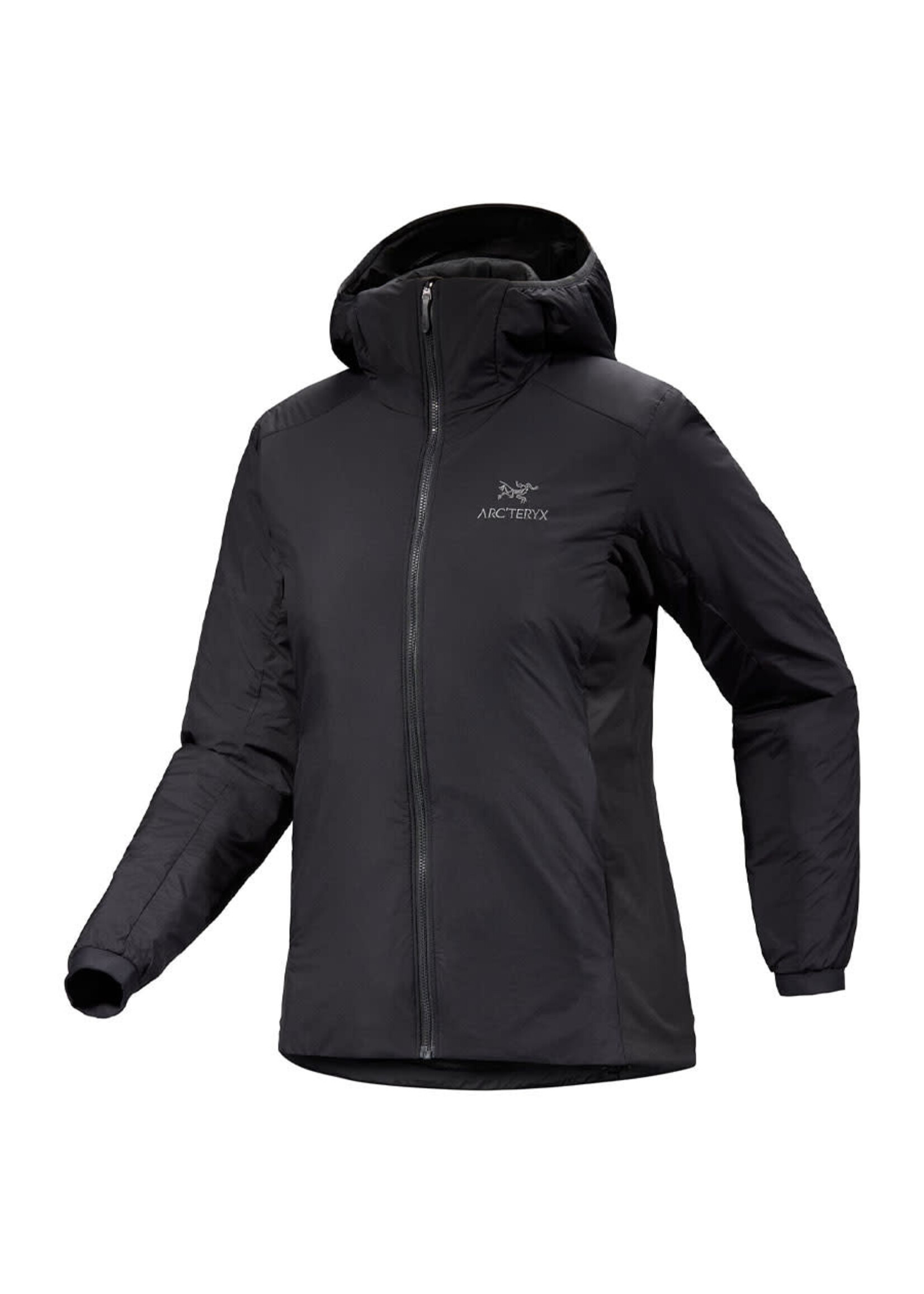 ARC'TERYX Veste à capuchon ATOM / Noir (Femme)