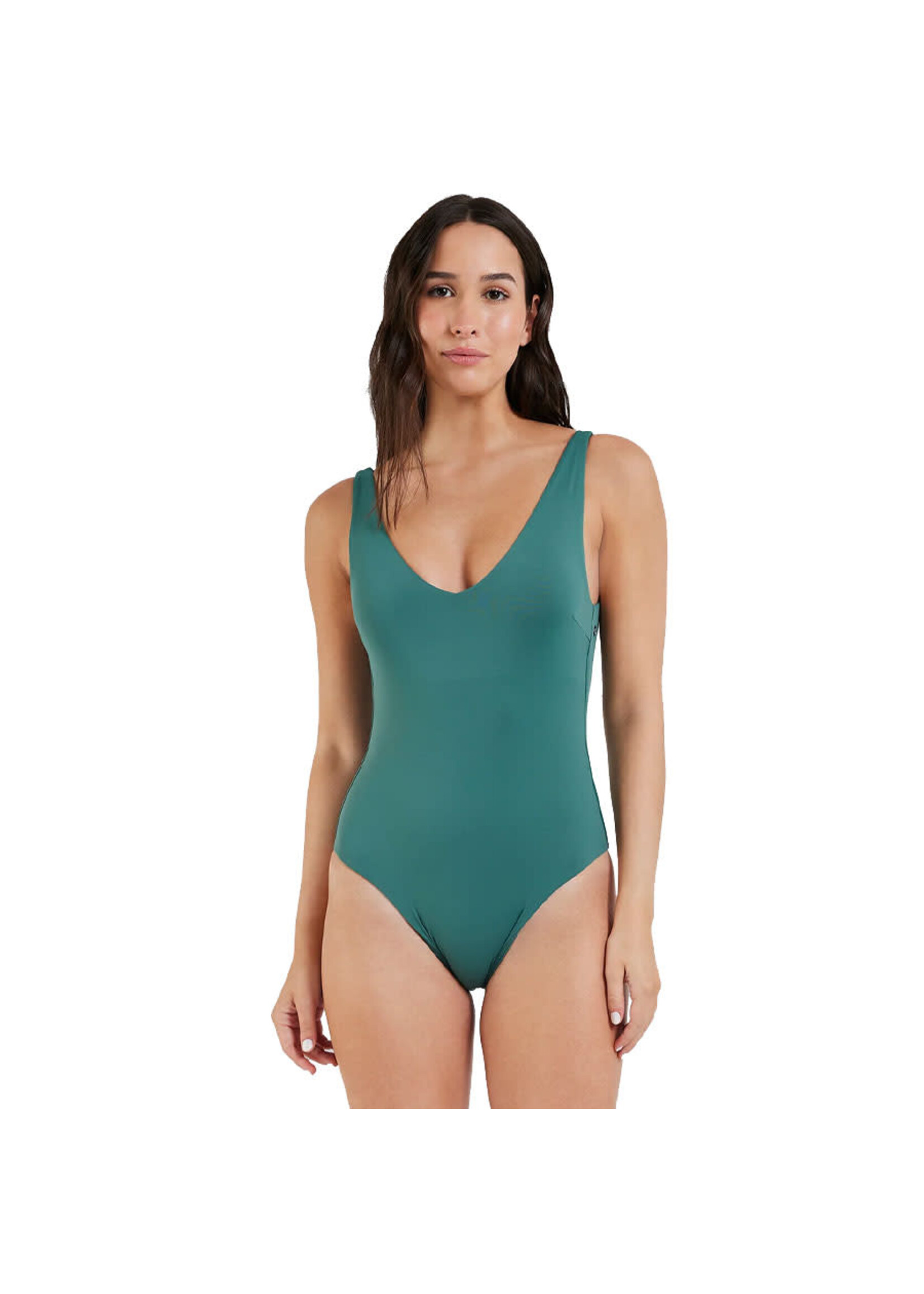 FIG Maillot une-pièce ISEO / Vert feuille de sauge (Femme)