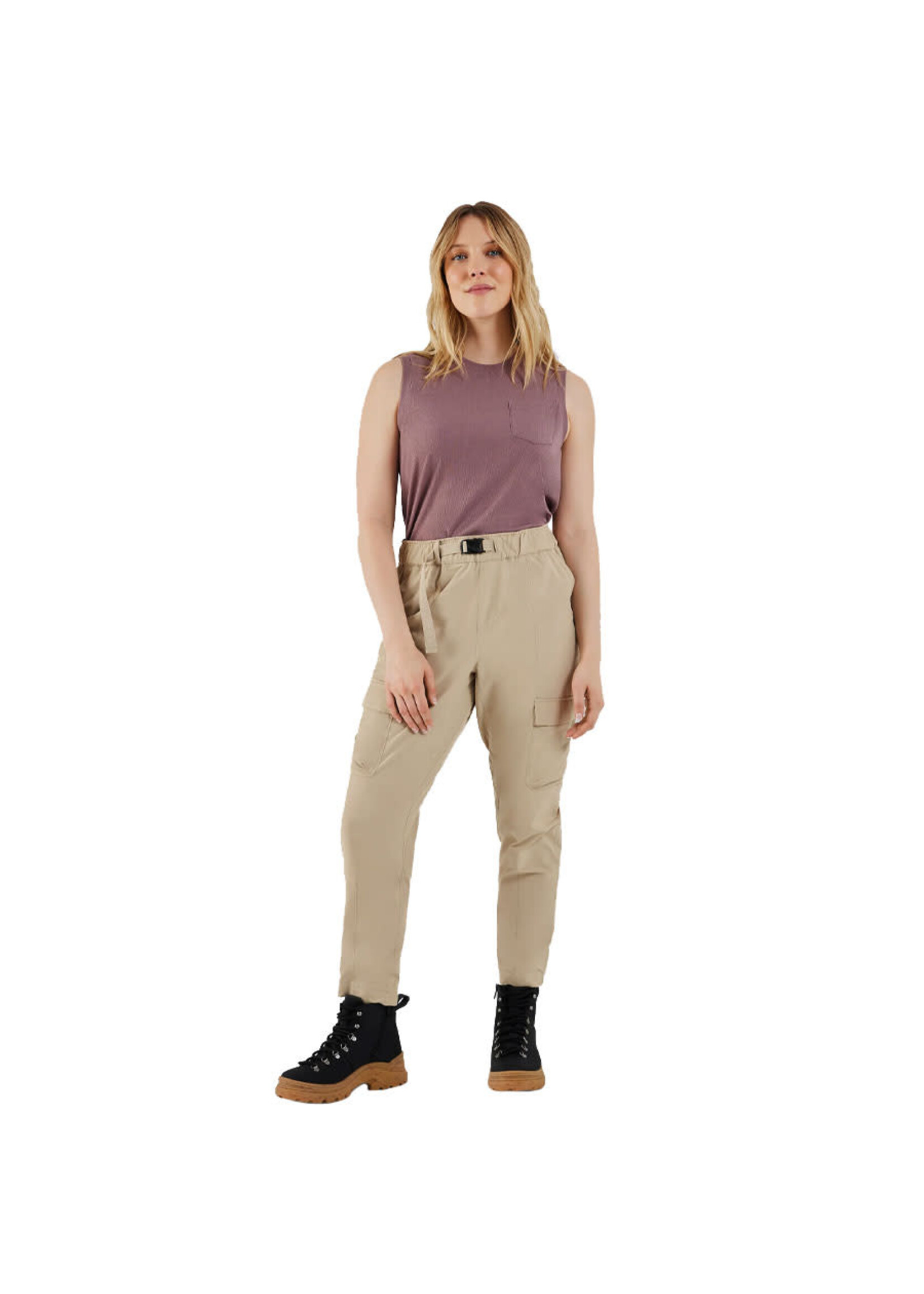 FIG Pantalon avec ceinture NAHONI / Pierre (Femme)