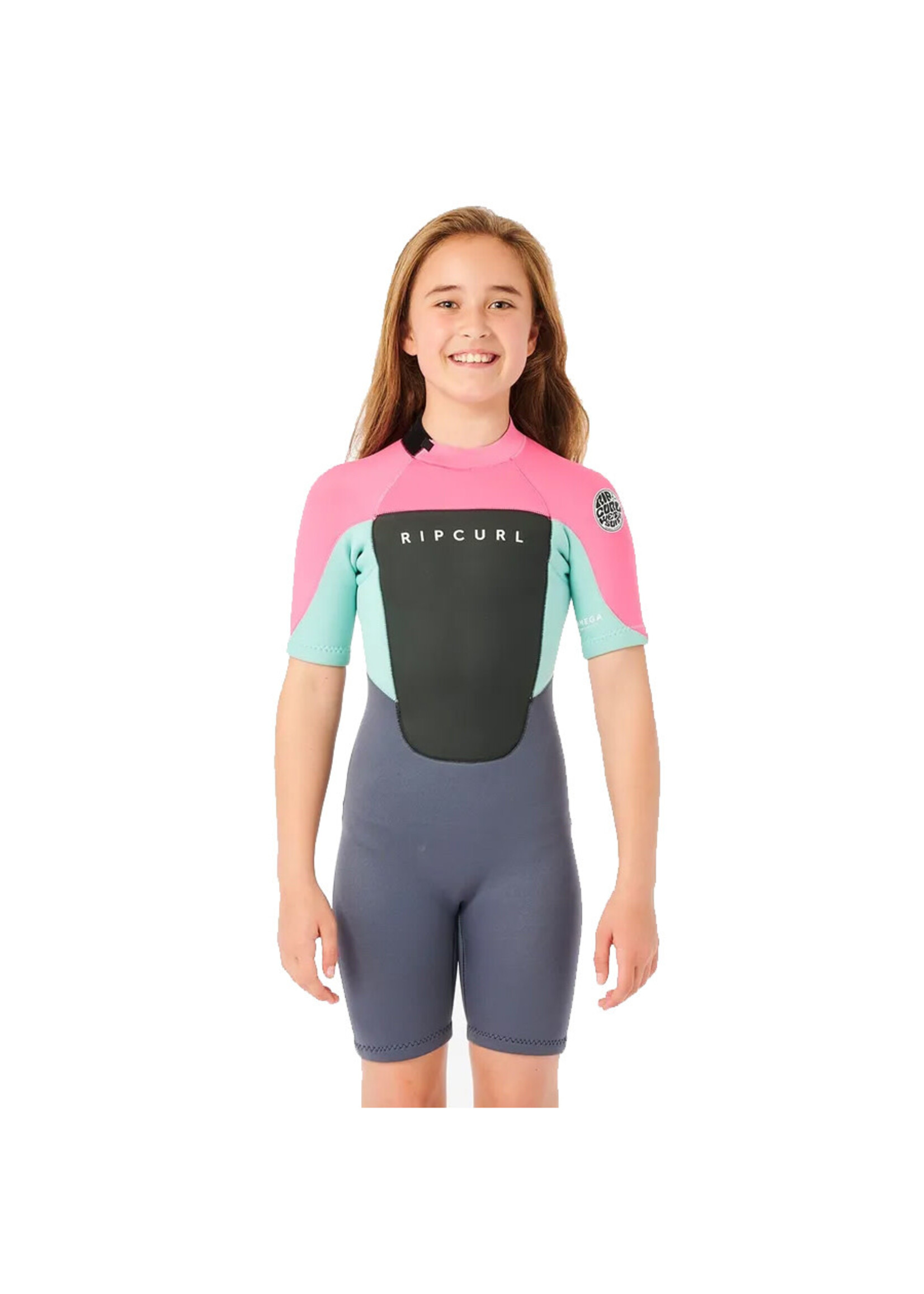RIP CURL Wetsuit court avec zip au dos OMEGA (Enfant)