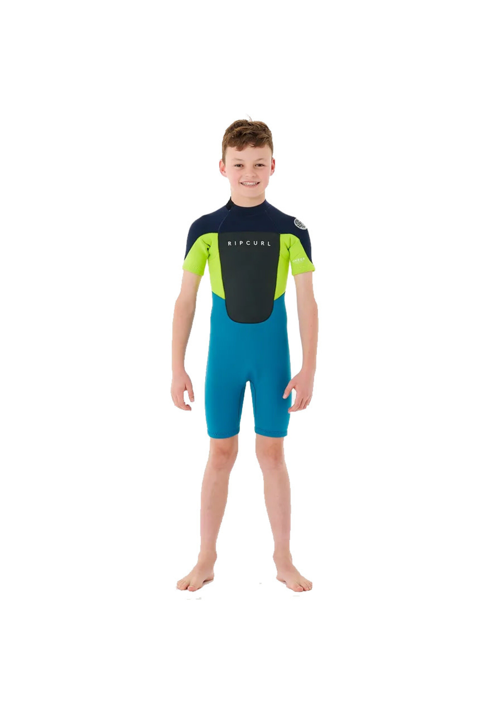 RIP CURL Wetsuit court avec zip au dos OMEGA (Enfant)