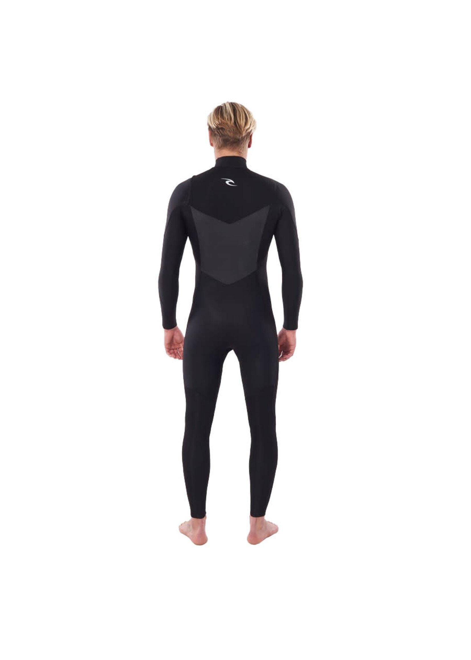 RIP CURL Wetsuit 4/3 mm avec zip avant DAWN PATROL / Noir (Homme)