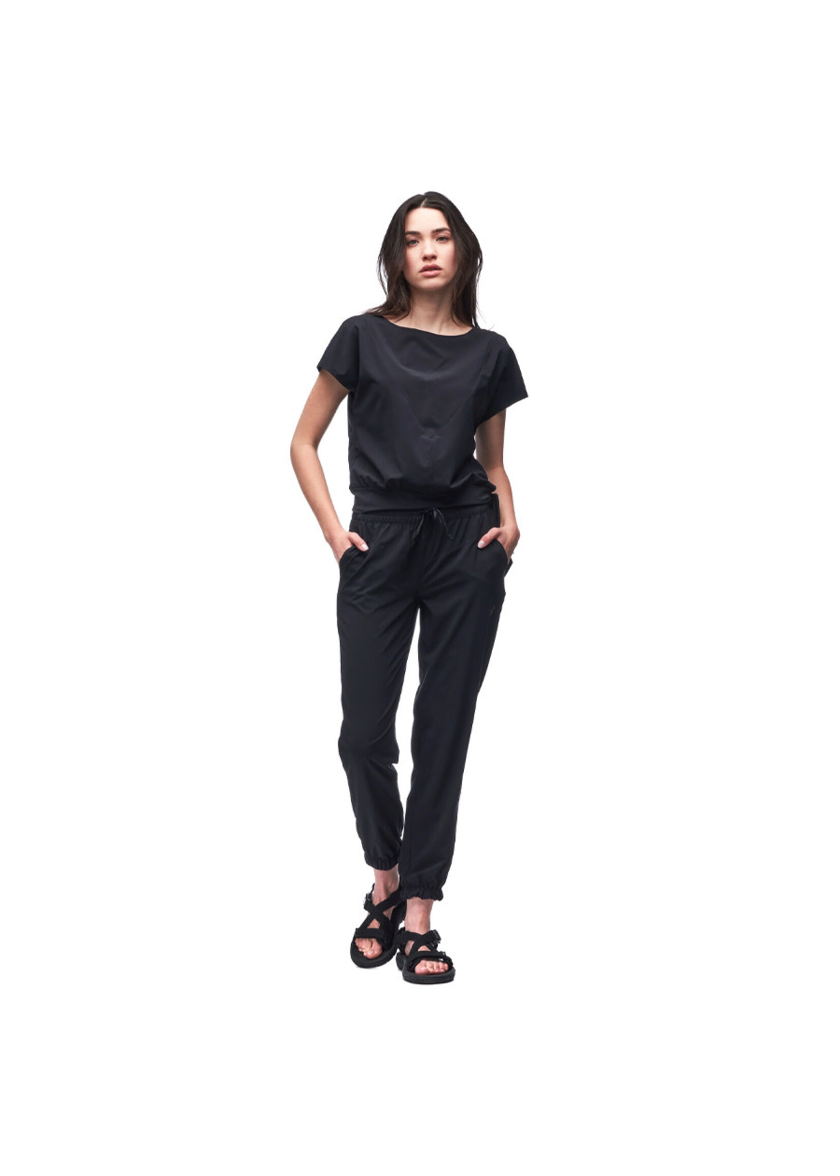 INDYEVA Pantalon LASTIK / Noir (Femme)