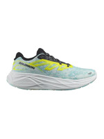 SALOMON Souliers AERO GLIDE 2 / White & Sulphur Spring & Tanager Turquoise (Femme)