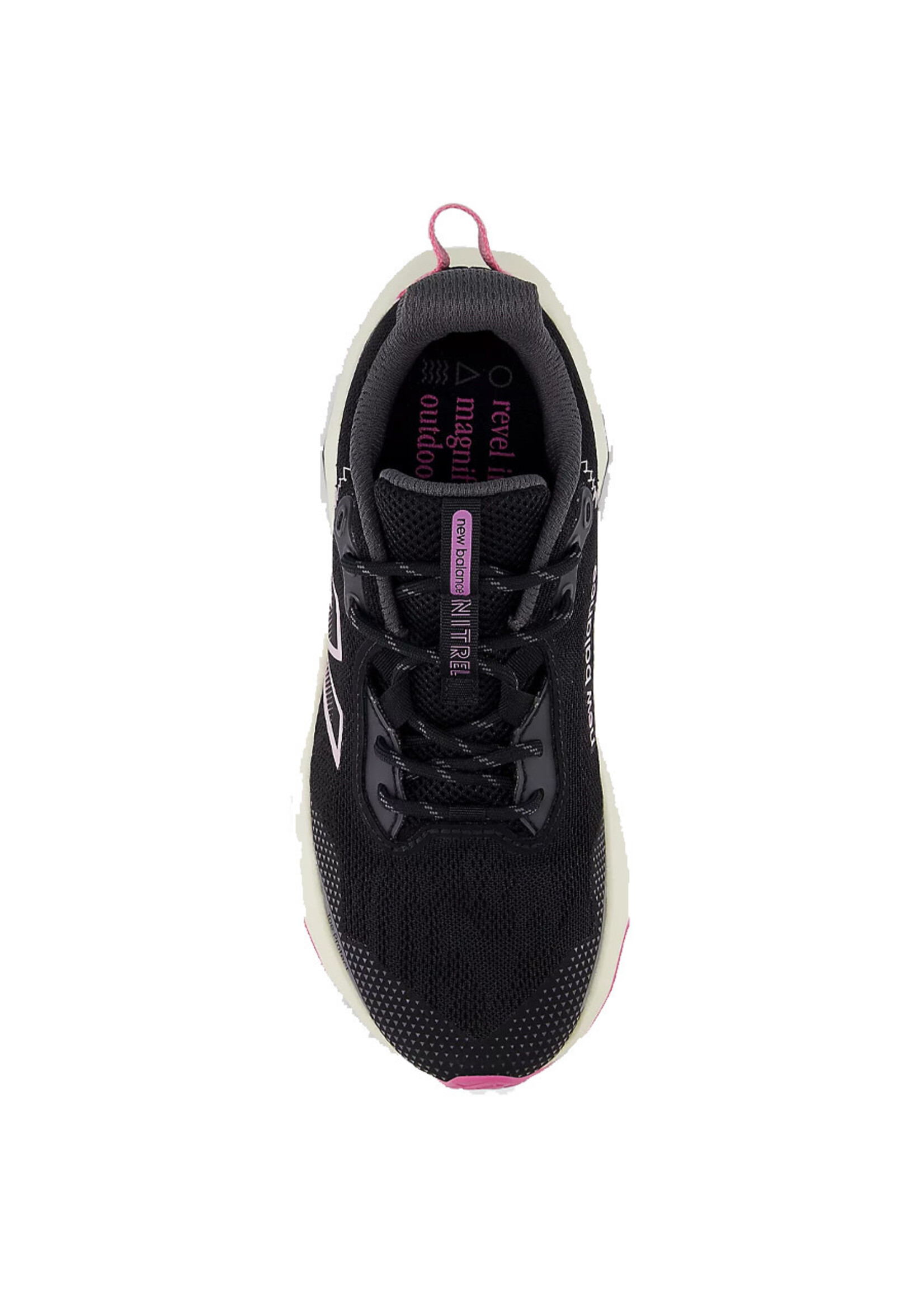 NEW BALANCE Souliers DYNASOFT NITREL V6 / Noir & Rose (Enfant)