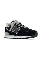 NEW BALANCE Souliers 574 / Noir & Blanc (Enfant)