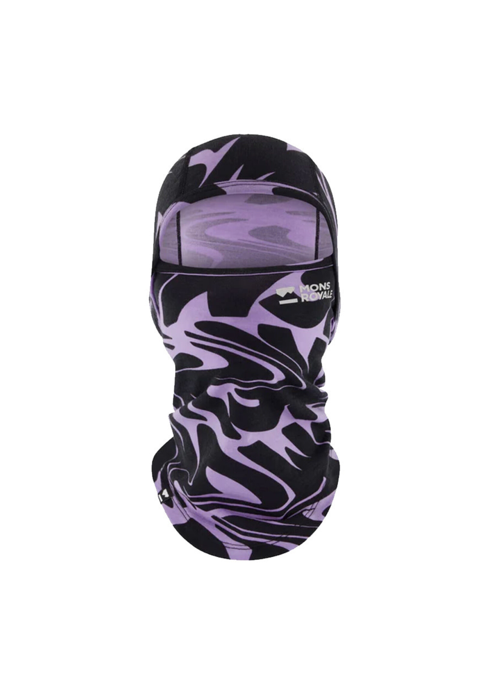 MONS ROYALE Cagoule SANTA ROSA MERINO FLEX 200 / Signal Lost Lupin (Unisexe)