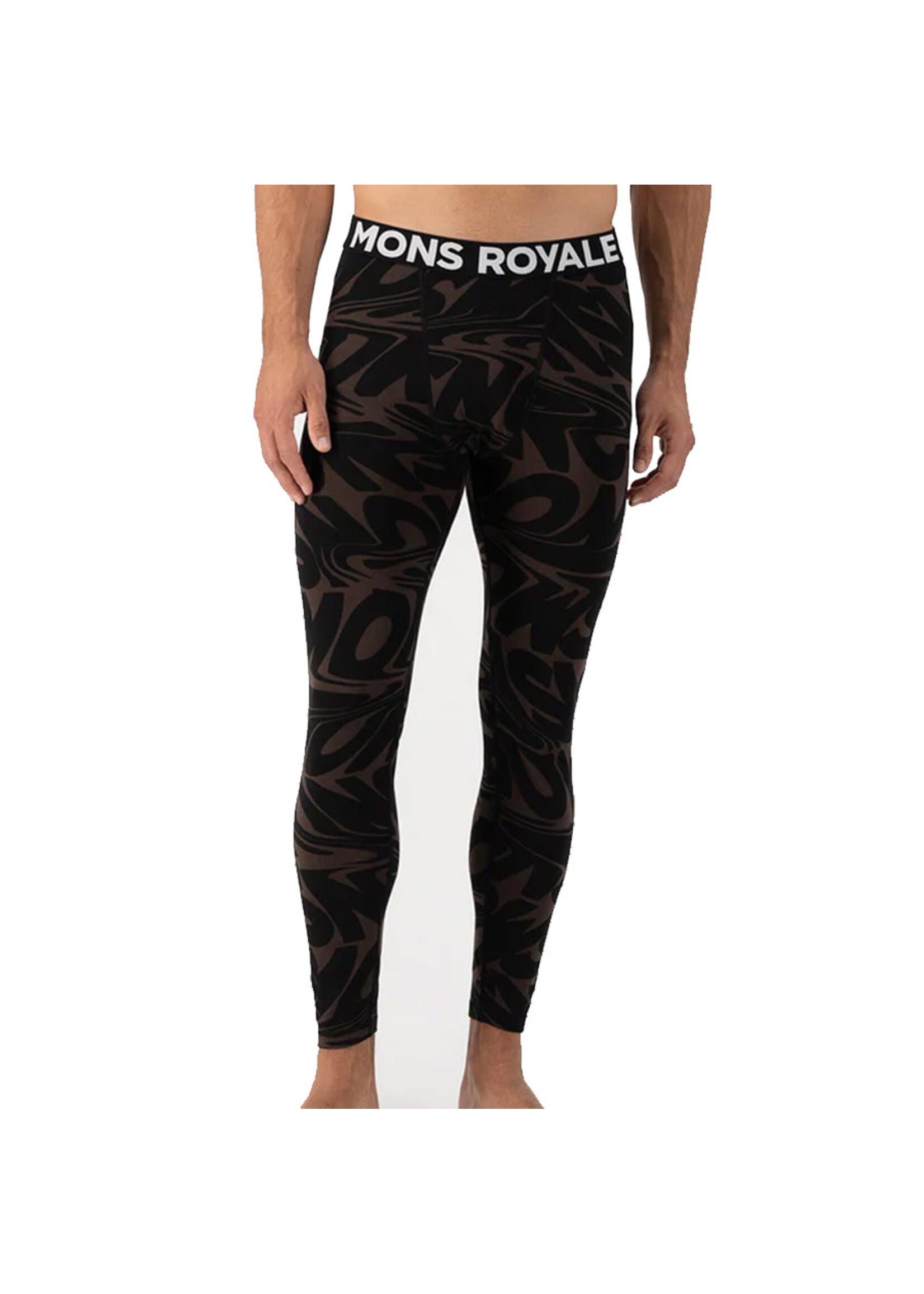 MONS ROYALE Legging CASCADE MERINO FLEX 200 / Signal Lost Cedar (Homme)