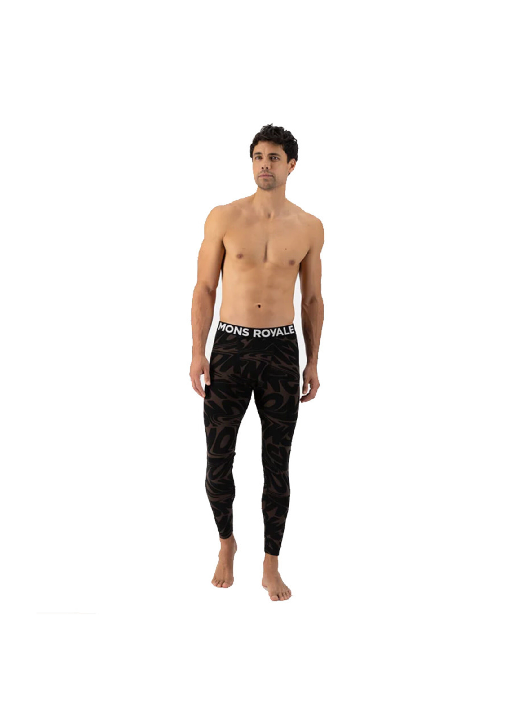 MONS ROYALE Legging CASCADE MERINO FLEX 200 / Signal Lost Cedar (Homme)