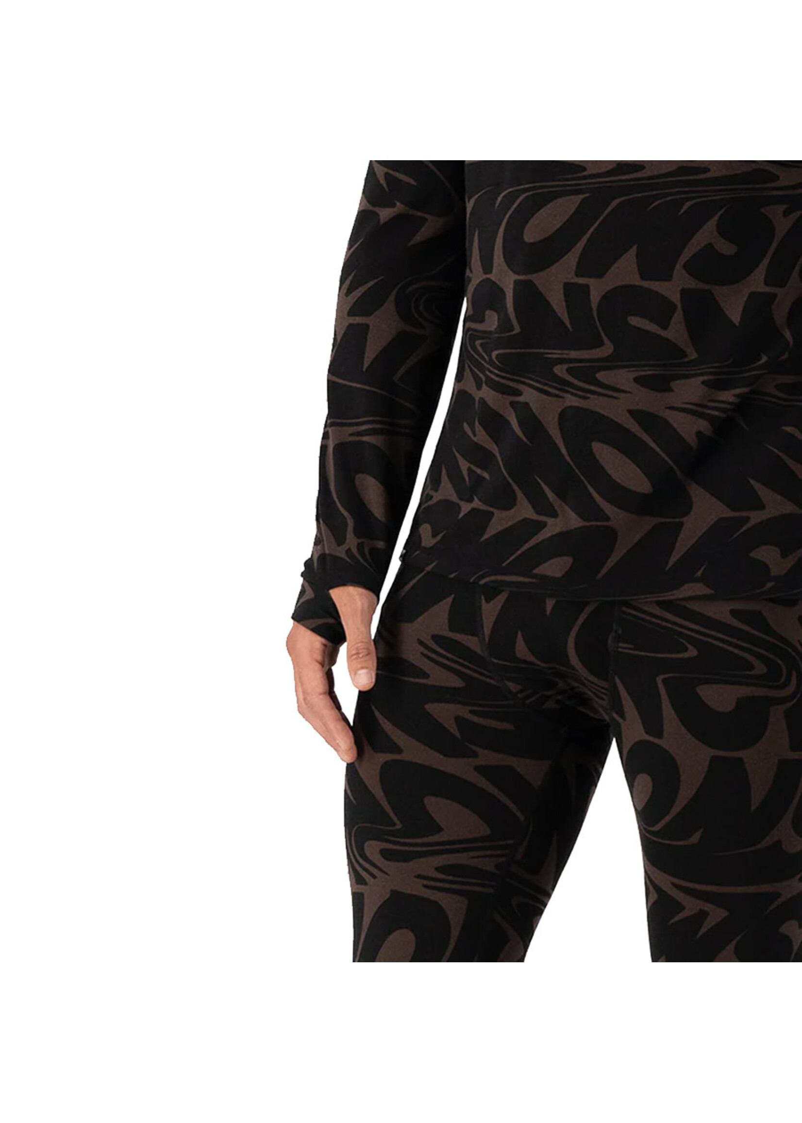 MONS ROYALE T-shirt à manches longues CASCADE MERINO FLEX 200 / Signal Lost Cedar (Homme)