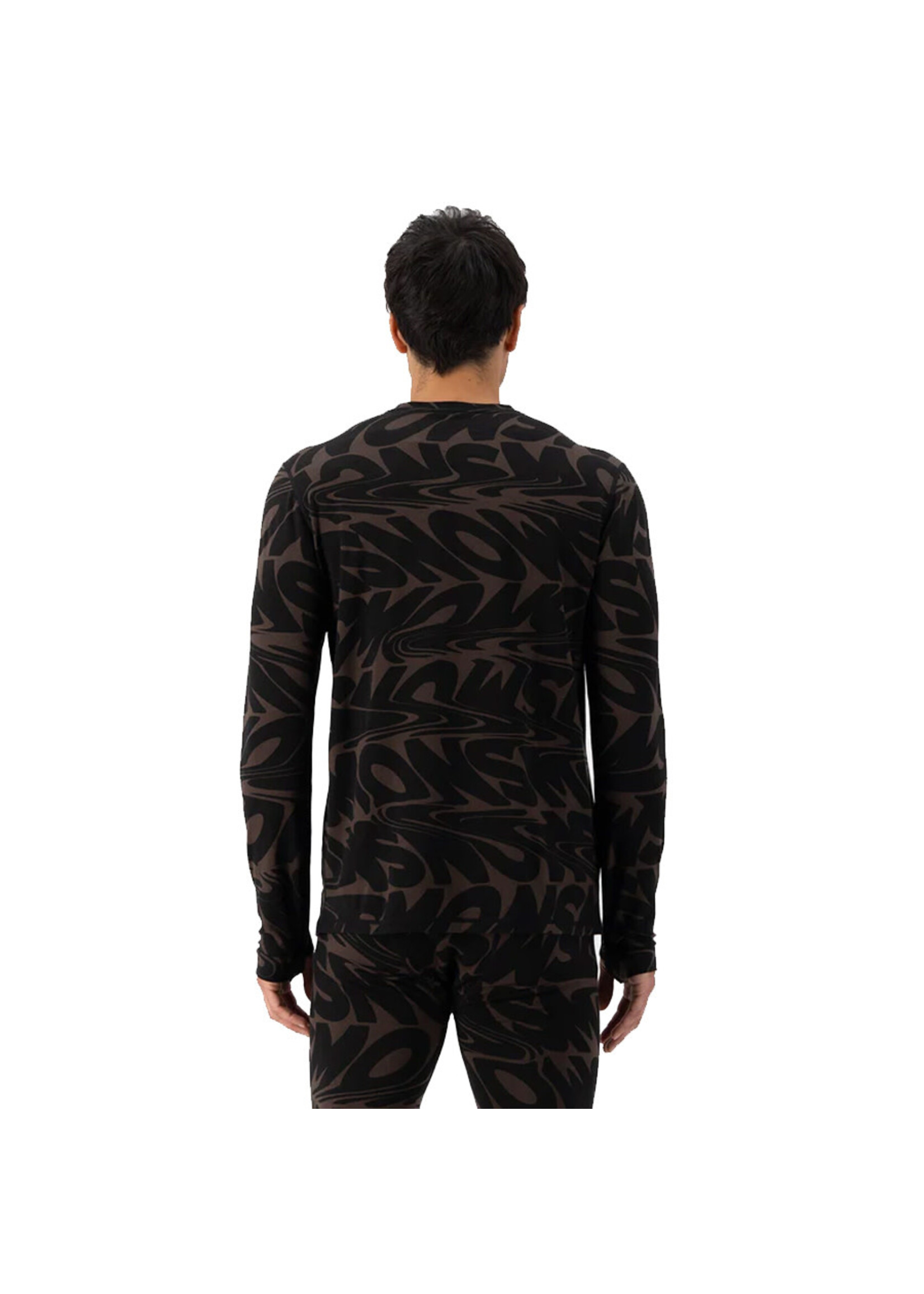 MONS ROYALE T-shirt à manches longues CASCADE MERINO FLEX 200 / Signal Lost Cedar (Homme)