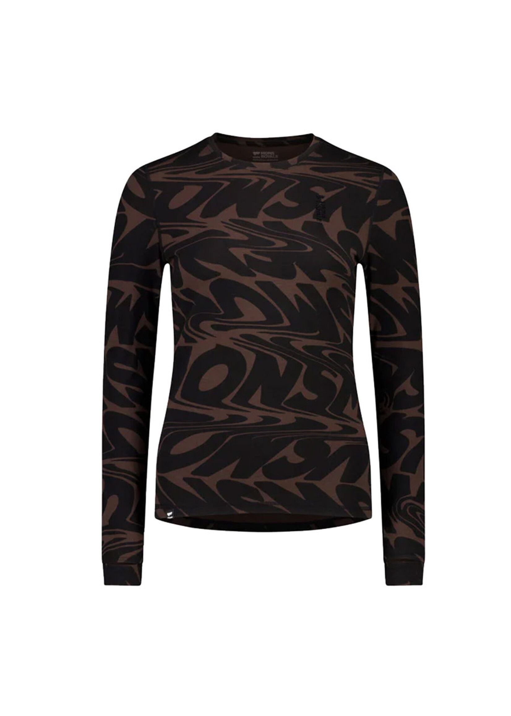 MONS ROYALE T-shirt à manches longues CASCADE MERINO FLEX 200 / Signal Lost Cedar (Femme)