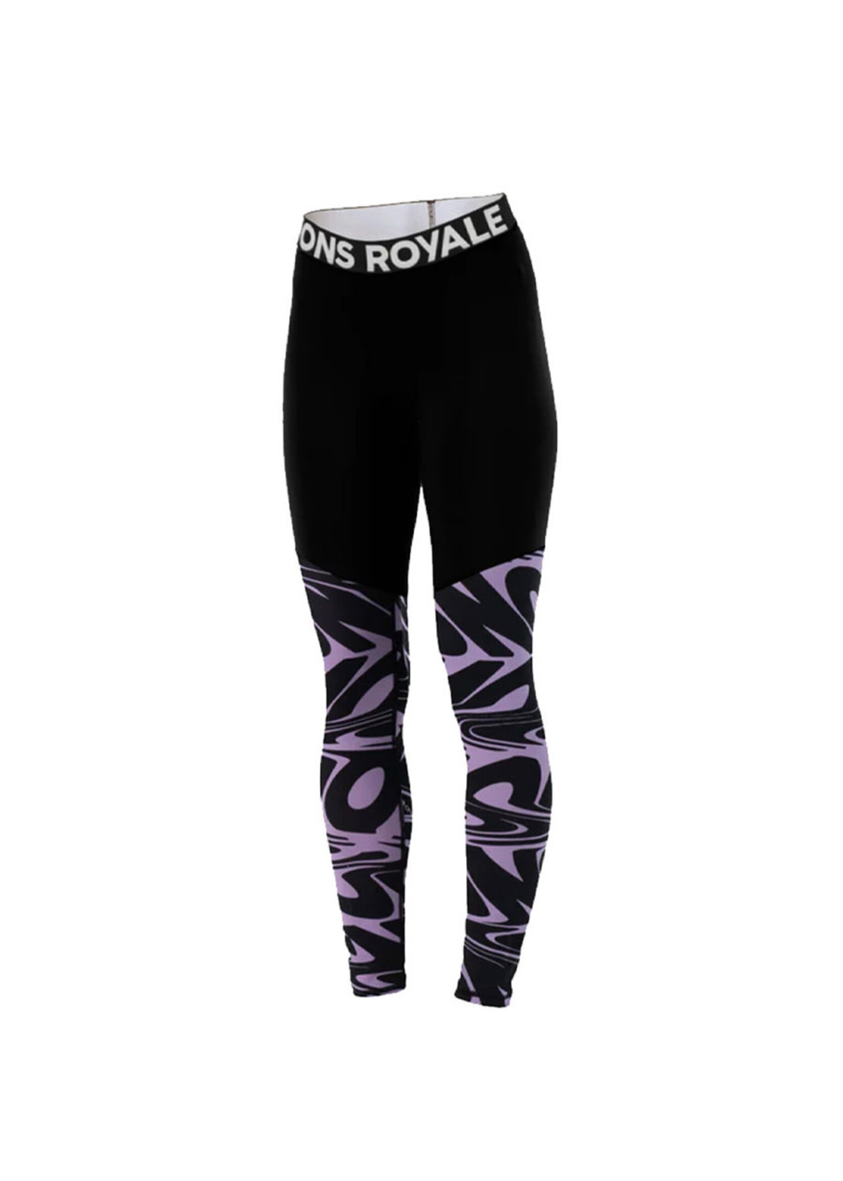 MONS ROYALE Legging CASCADE MERINO FLEX 200 / Signal Lost Lupin (Femme)