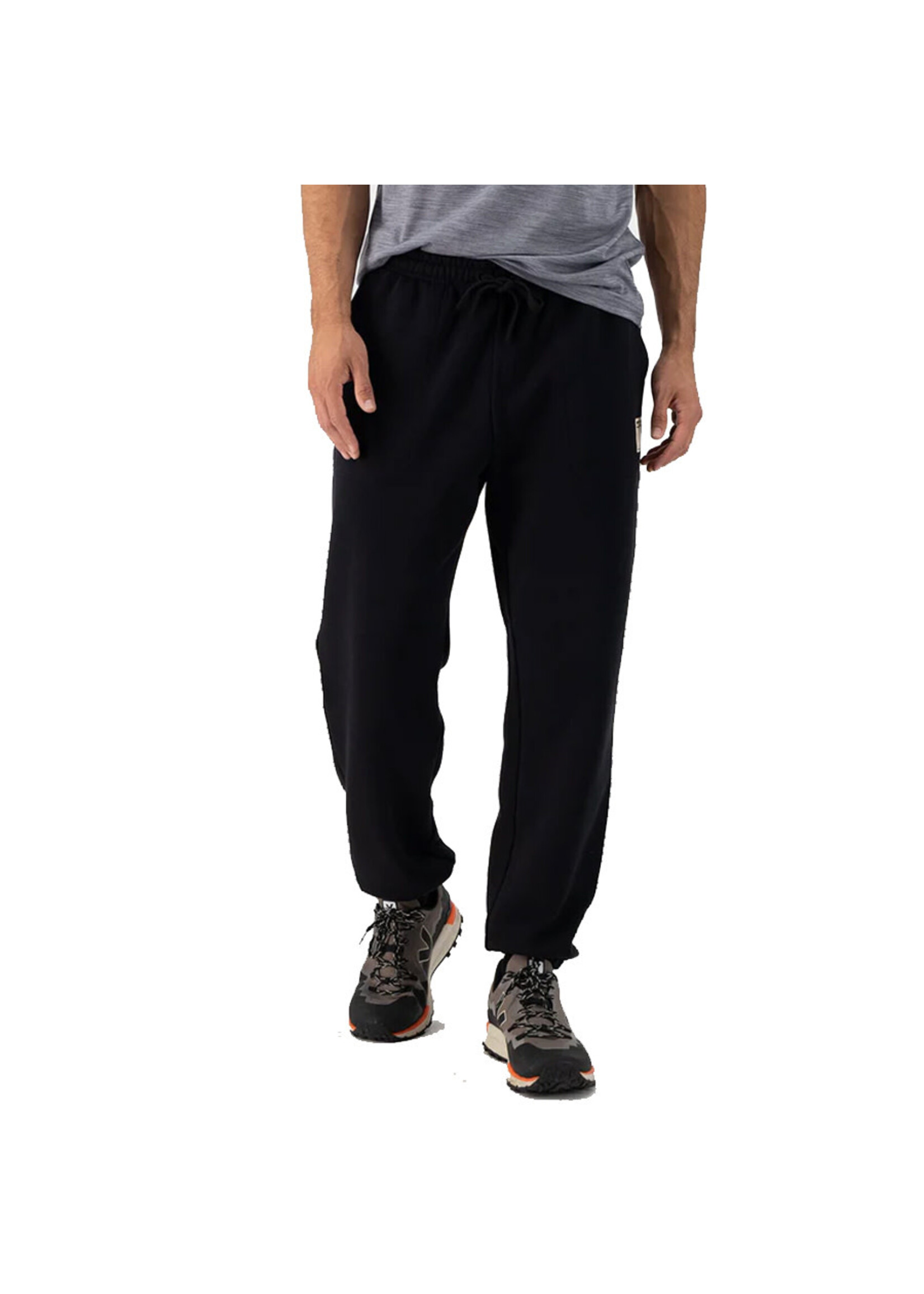 MONS ROYALE Pantalon VERDANT MERINO / Noir (Unisexe)