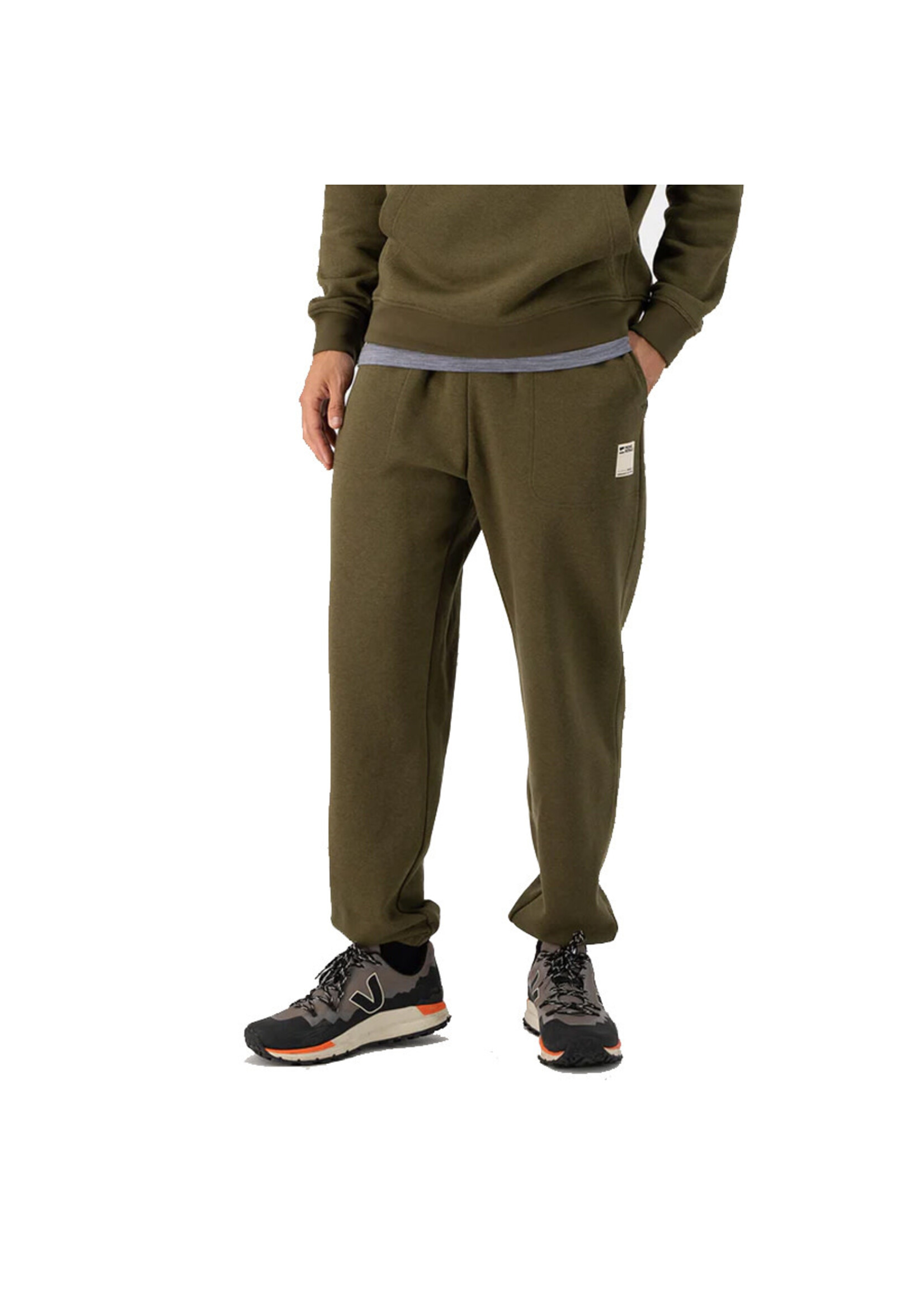MONS ROYALE Pantalon VERDANT MERINO / Dark Olive (Unisexe)
