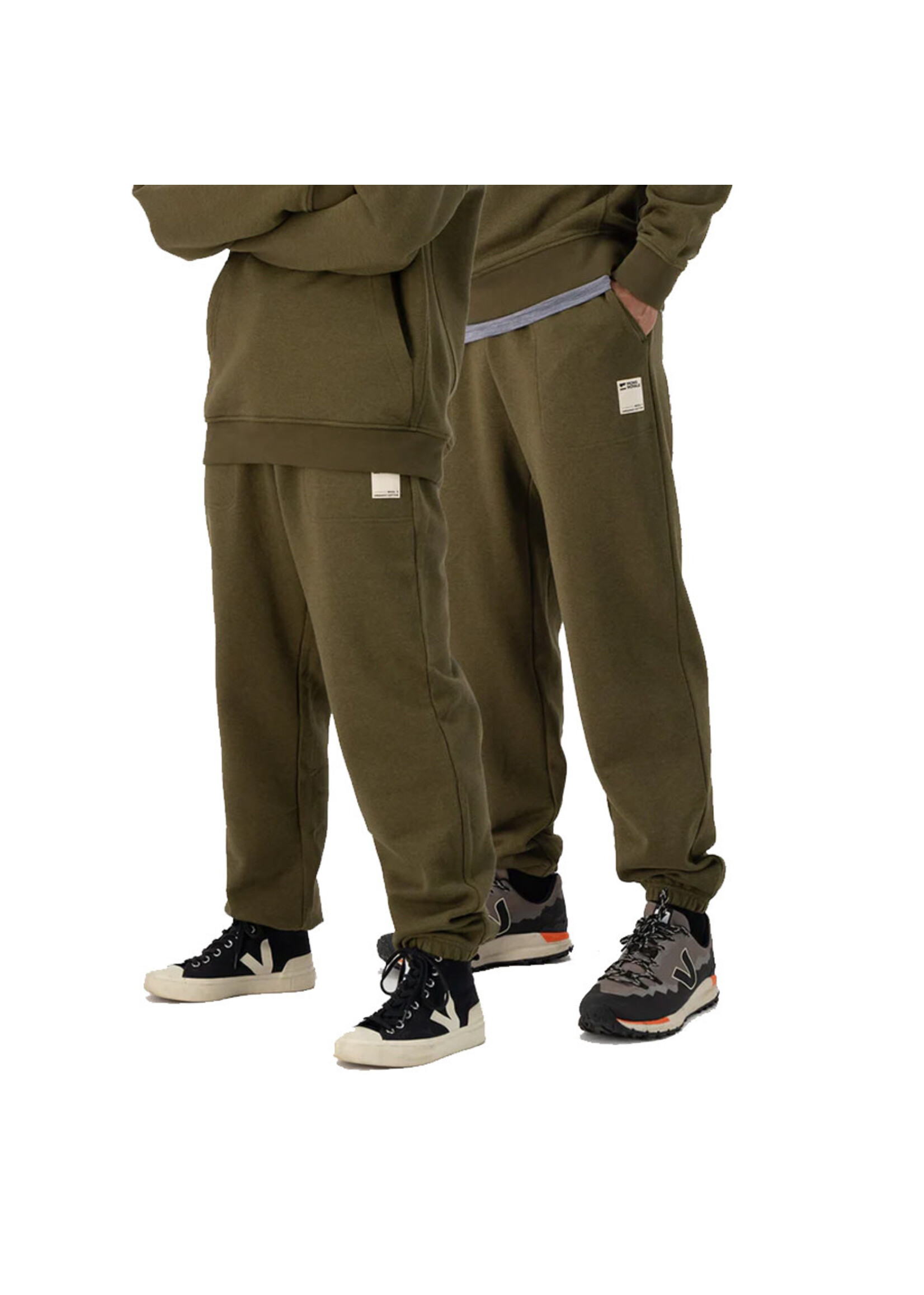 MONS ROYALE Pantalon VERDANT MERINO / Dark Olive (Unisexe)