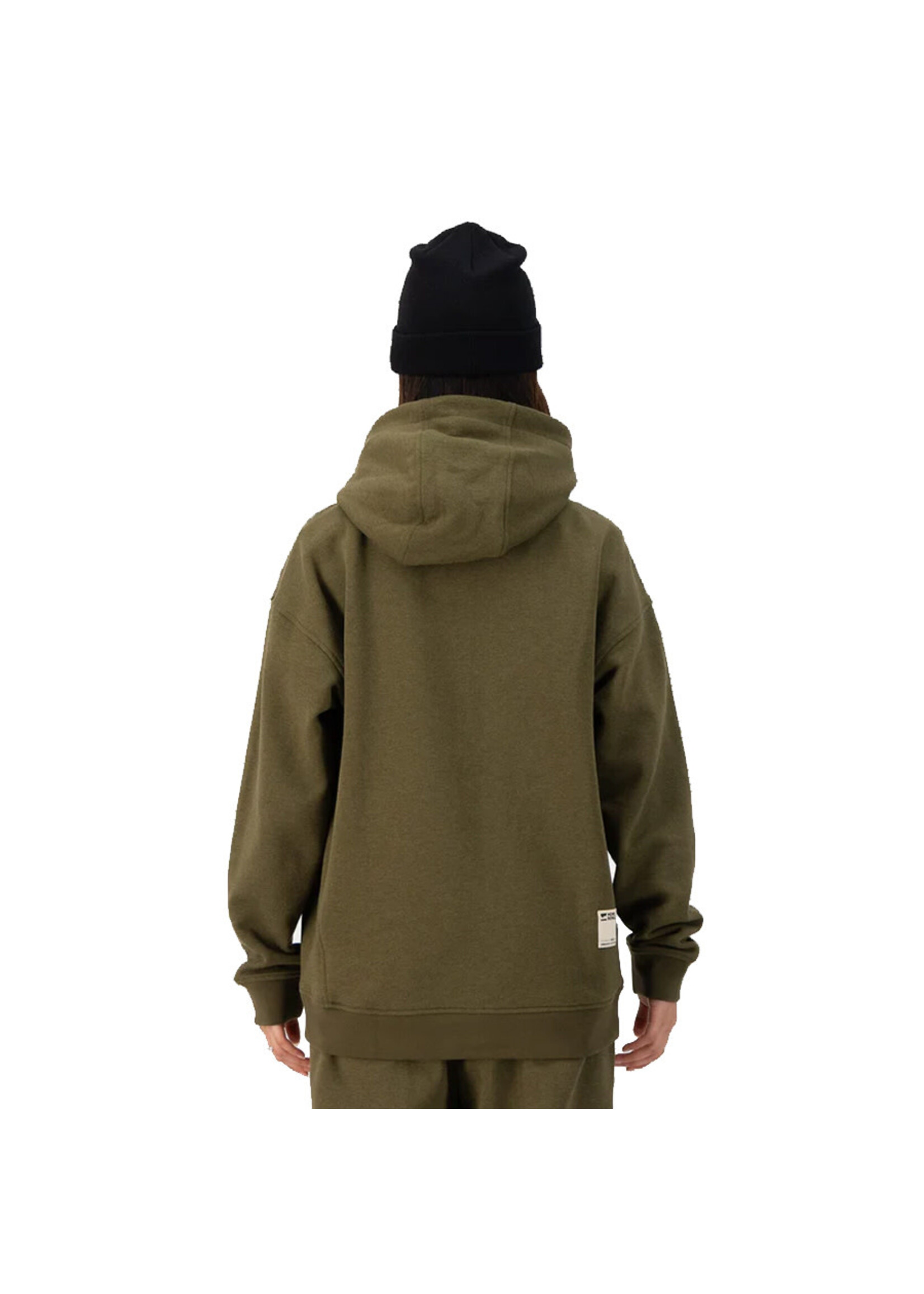 MONS ROYALE Chandail à capuchon VERDANT MERINO / Dark Olive (Unisexe)