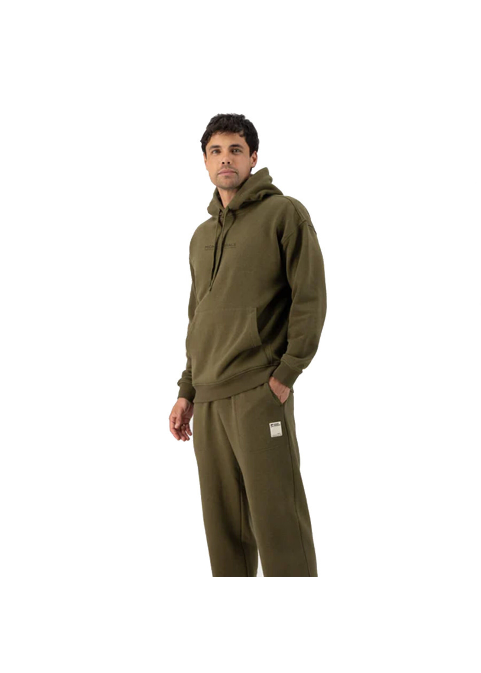 MONS ROYALE Chandail à capuchon VERDANT MERINO / Dark Olive (Unisexe)