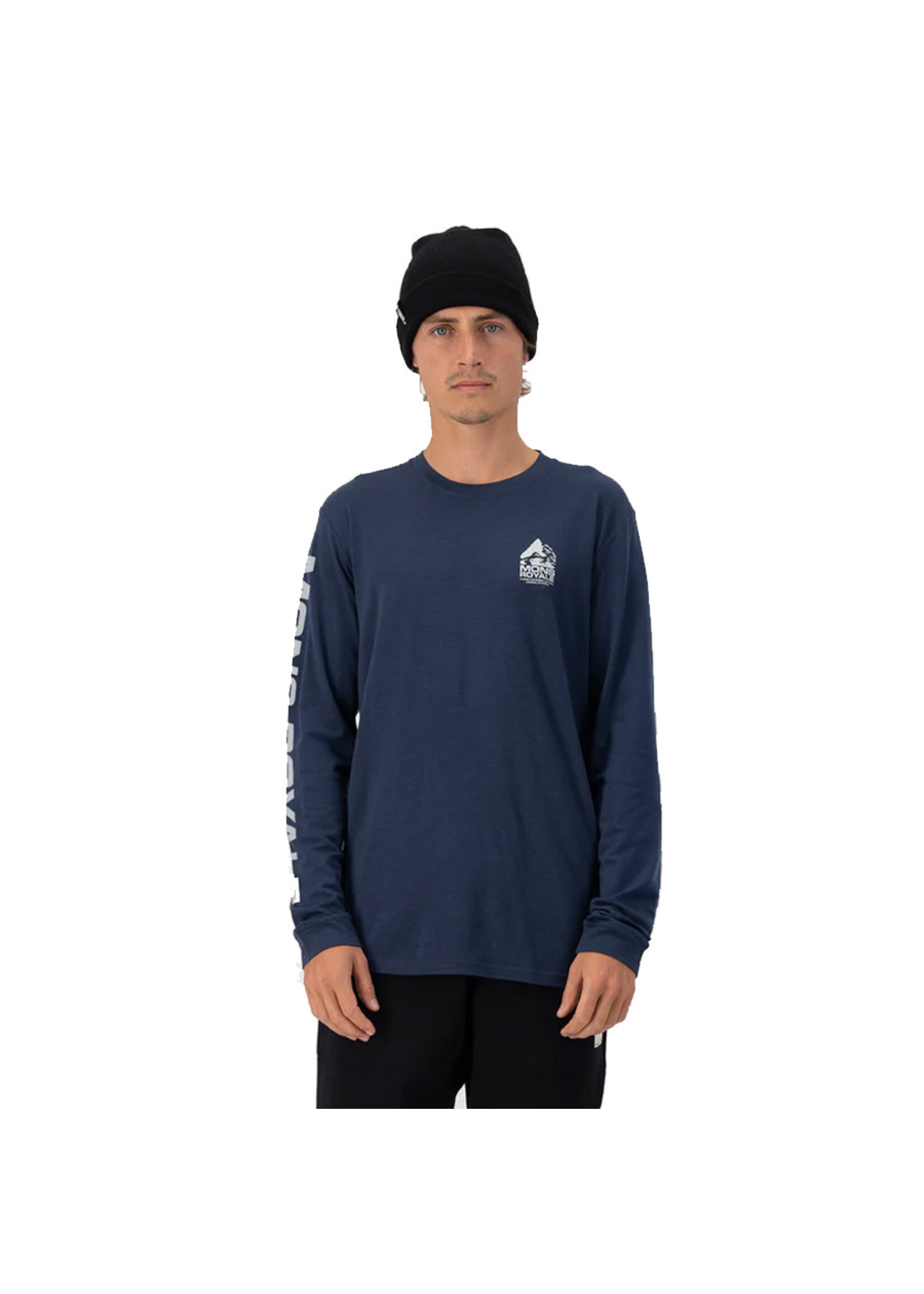 MONS ROYALE T-shirt à manches longues ICON / Midnight (Homme)