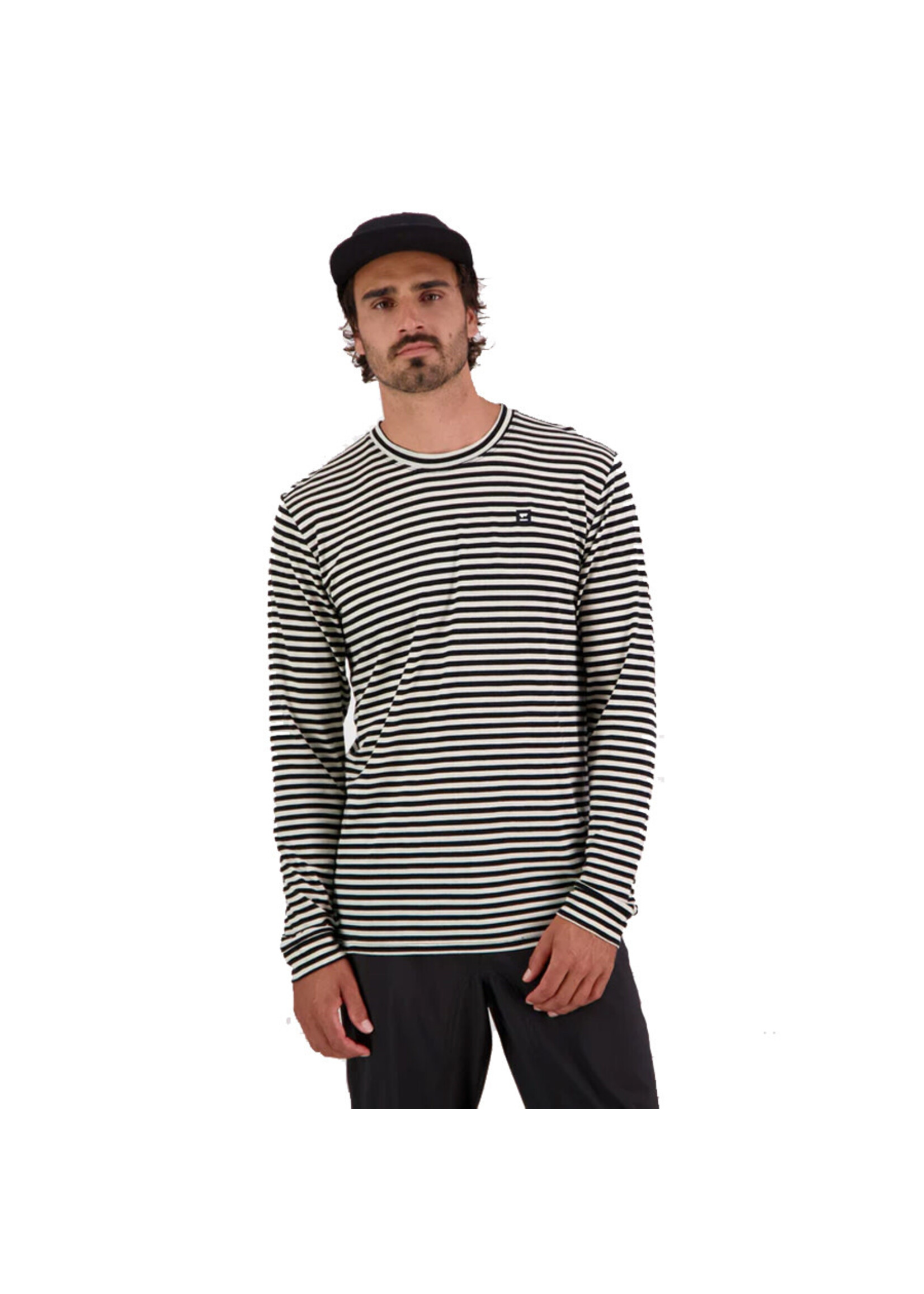 MONS ROYALE T-shirt à manches longues ICON / Logo Invert (Homme)