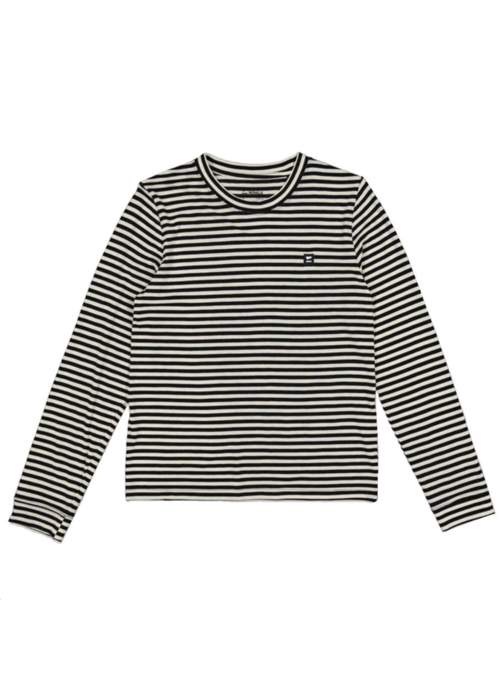 MONS ROYALE T-shirt à manches longues ICON / MR Stripe (Femme)