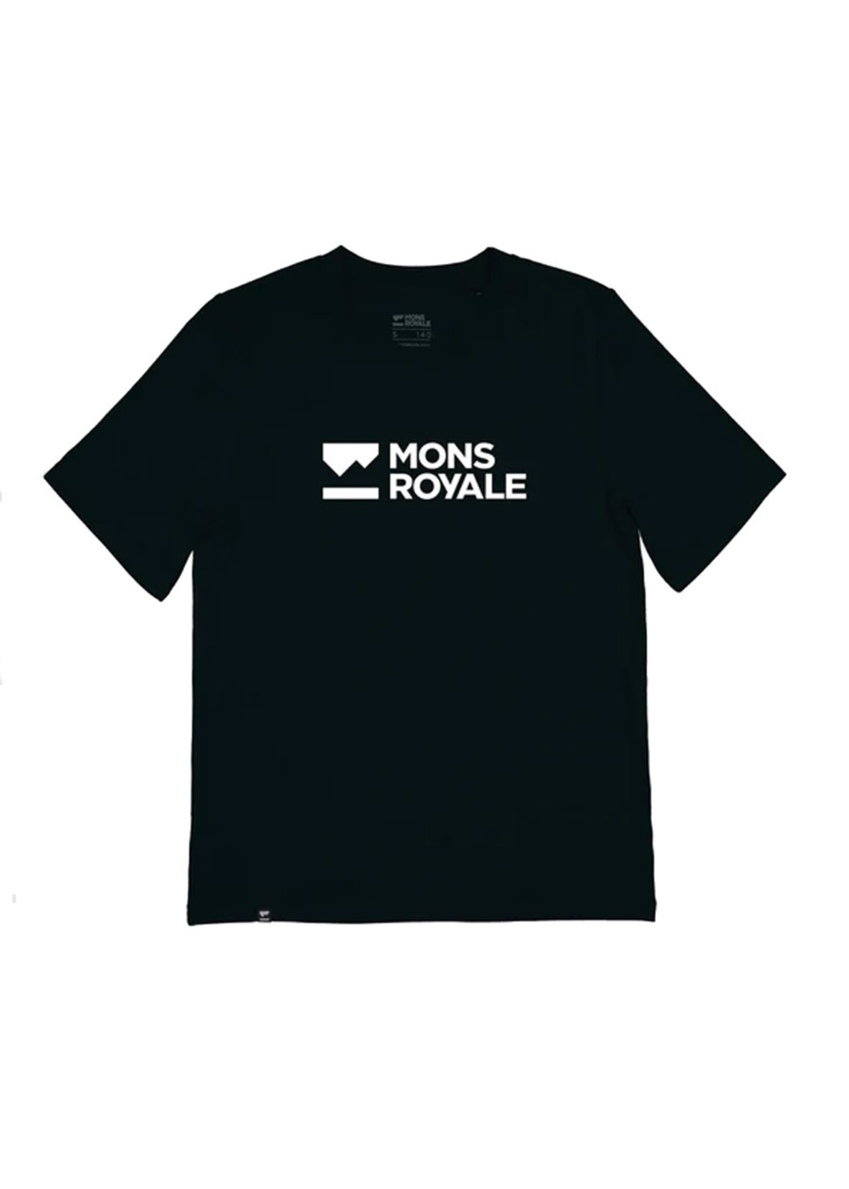 MONS ROYALE T-shirt ICON / Noir (Femme)
