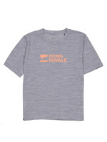 MONS ROYALE T-shirt ICON / Grey Heather (Femme)